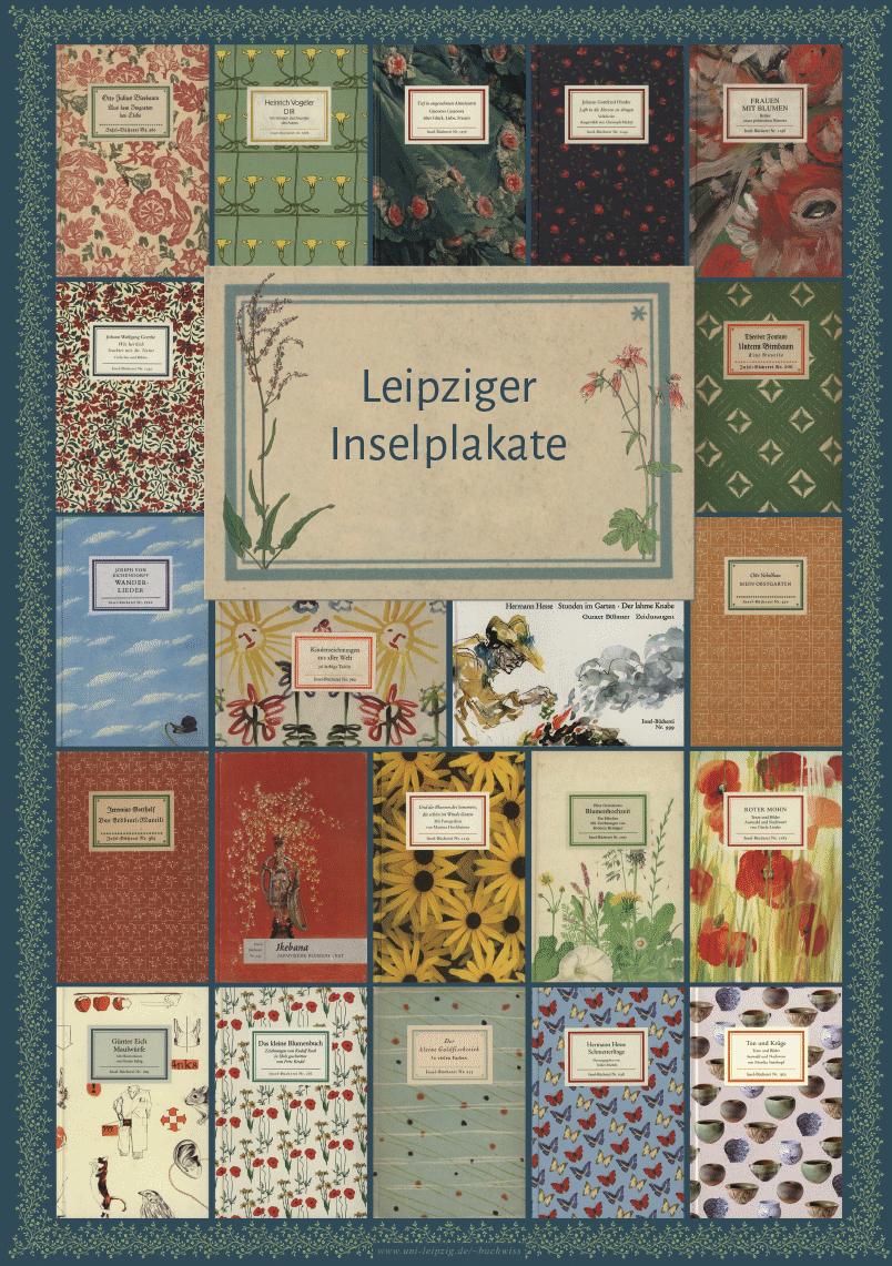 Vorderes Coverbild Leipziger Inselplakate