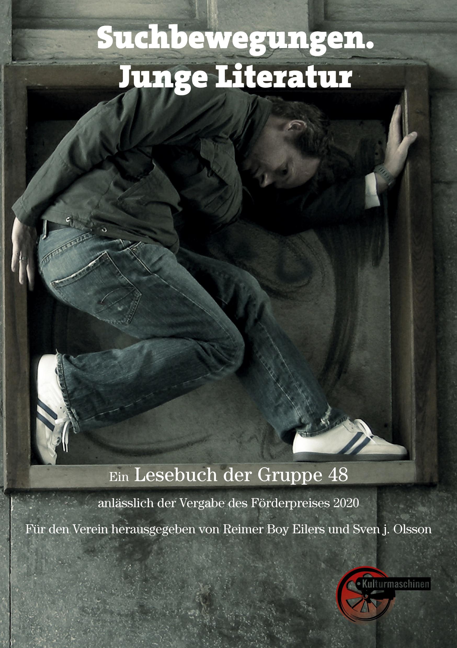 Vorderes Coverbild Suchbewegungen. Junge Literatur