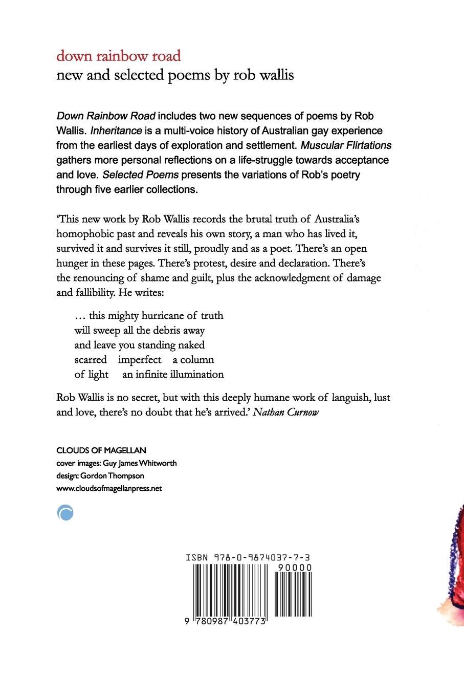 Rückseitencover Down Rainbow Road