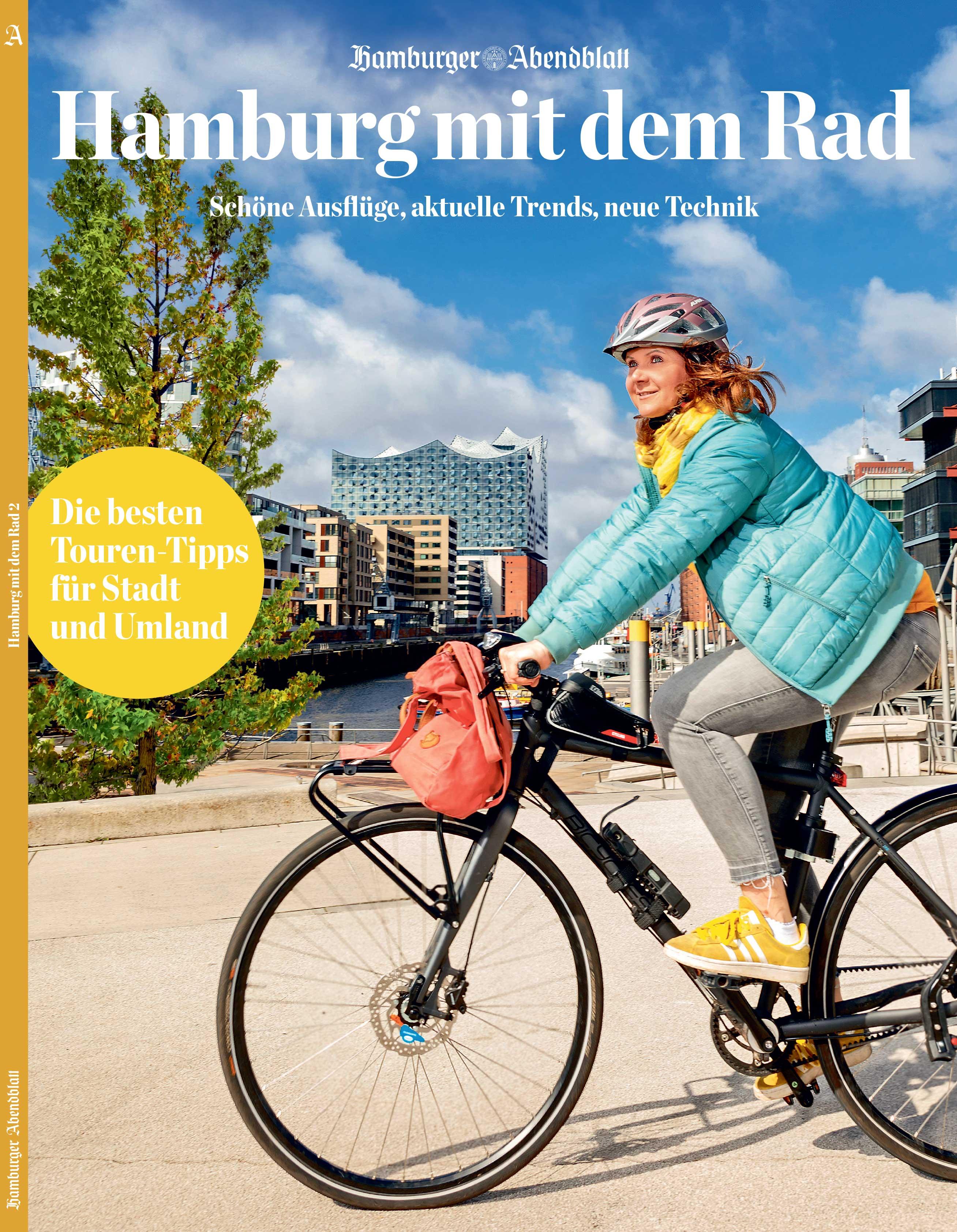 Vorderes Coverbild Hamburg mit dem Rad - Ausgabe 2