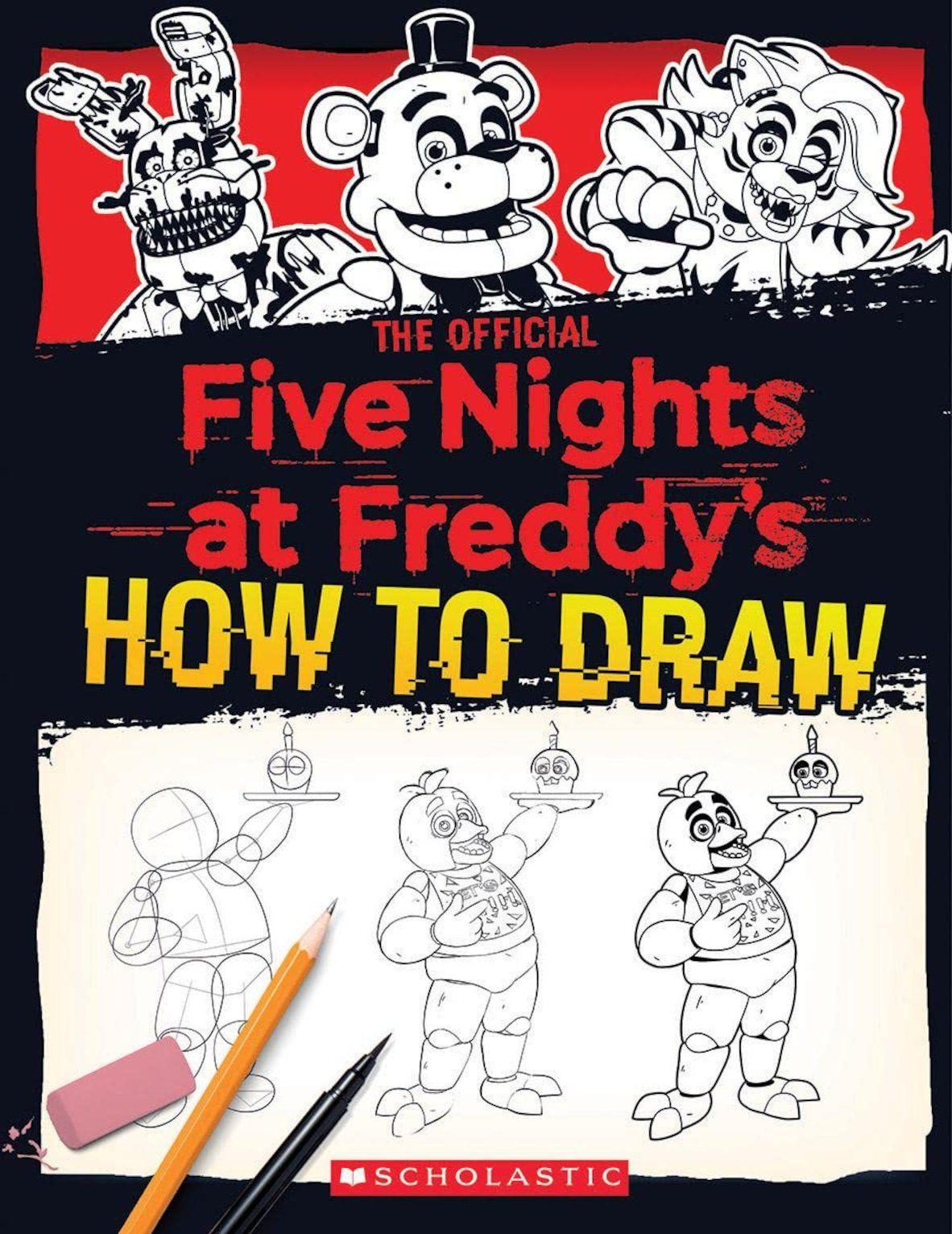 Vorderes Coverbild How to Draw Five Nights at Freddy's: An Afk Book