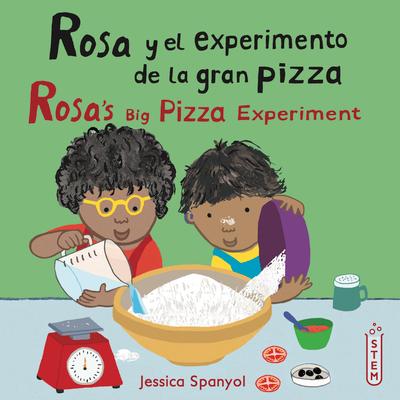 Vorderes Coverbild Rosa Y El Experimento de la Gran Pizza/Rosa's Big Pizza Experiment
