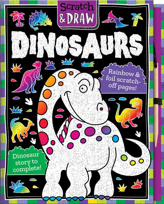 Vorderes Coverbild Scratch and Draw Dinosaurs