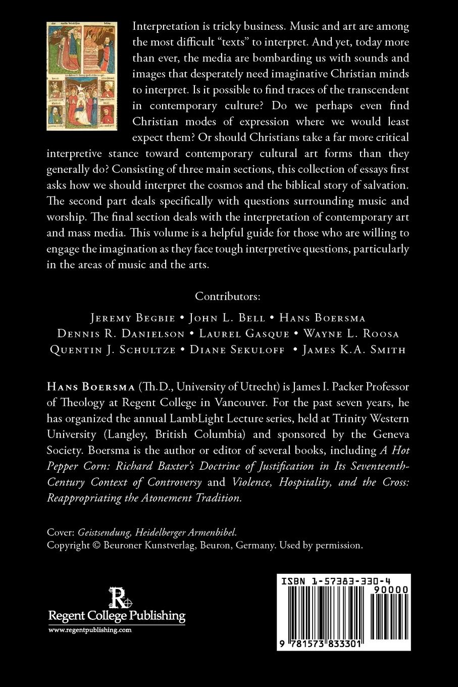 Rückseitencover Imagination and Interpretation