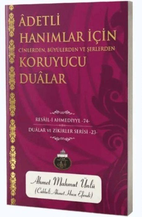 Vorderes Coverbild Adetli Hanimalar Icin Cinlerden, Büyülerden ve Serlerden Koruyucu Dualar