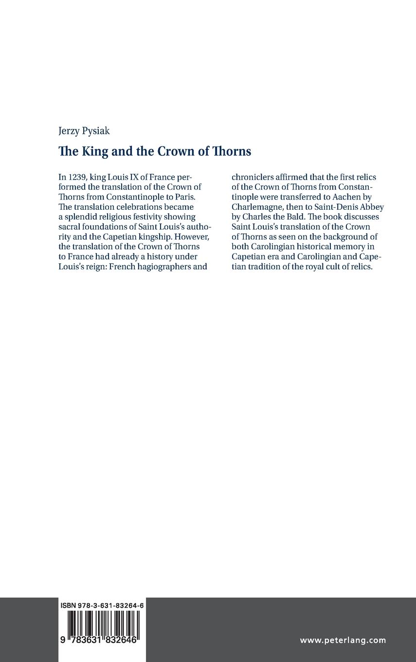 Rückseitencover The King and the Crown of Thorns