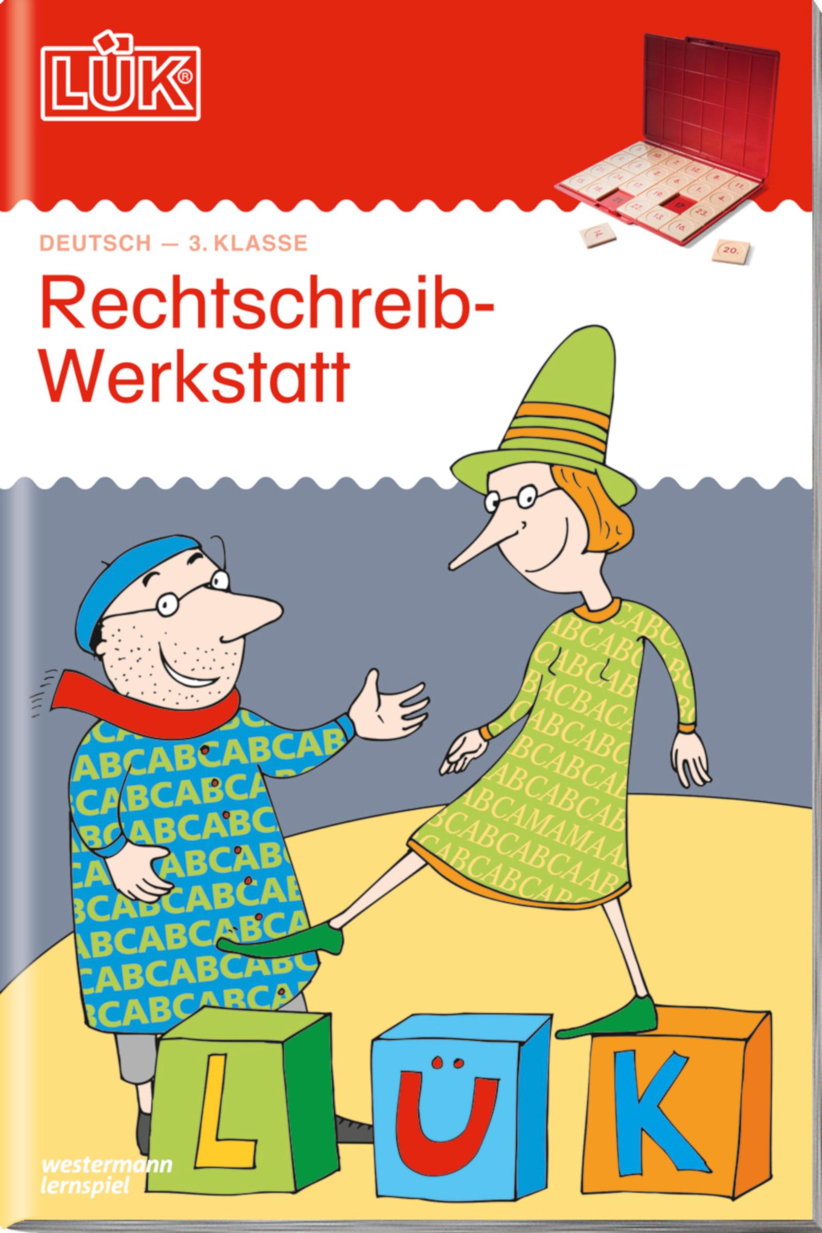 Vorderes Coverbild LÜK. Rechtschreibwerkstatt 3. Klasse