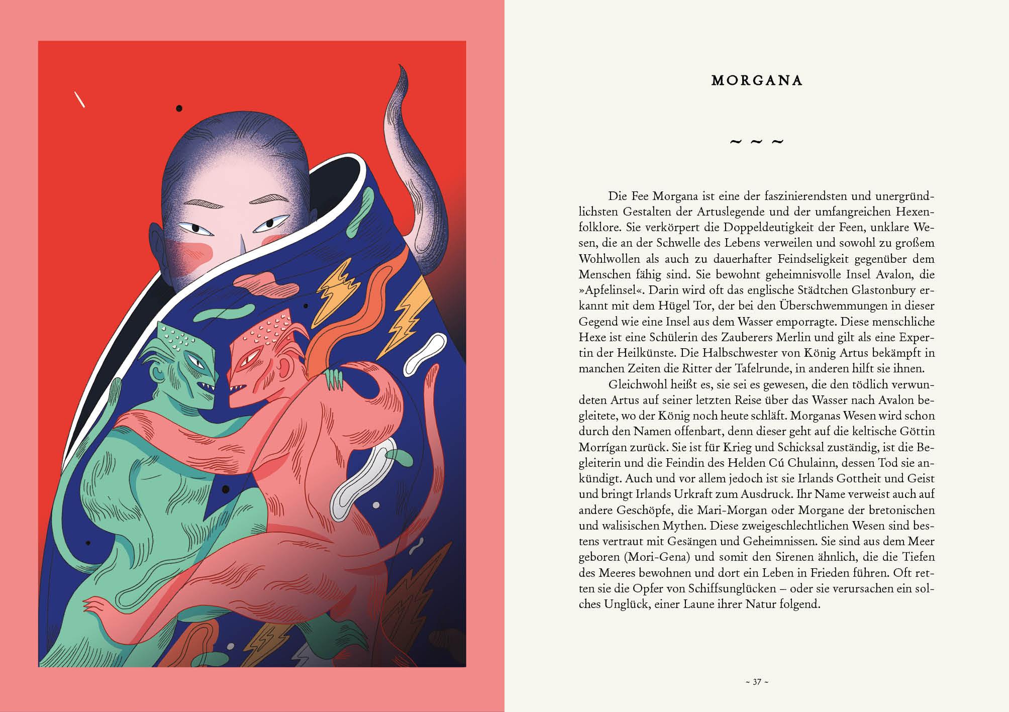 Beispielinhalt (Bild) Das Handbuch für Zauberlehrlinge und Hexenanfänger