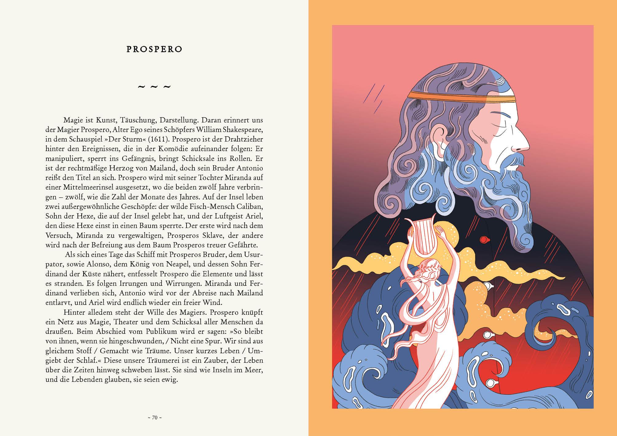 Beispielinhalt (Bild) Das Handbuch für Zauberlehrlinge und Hexenanfänger