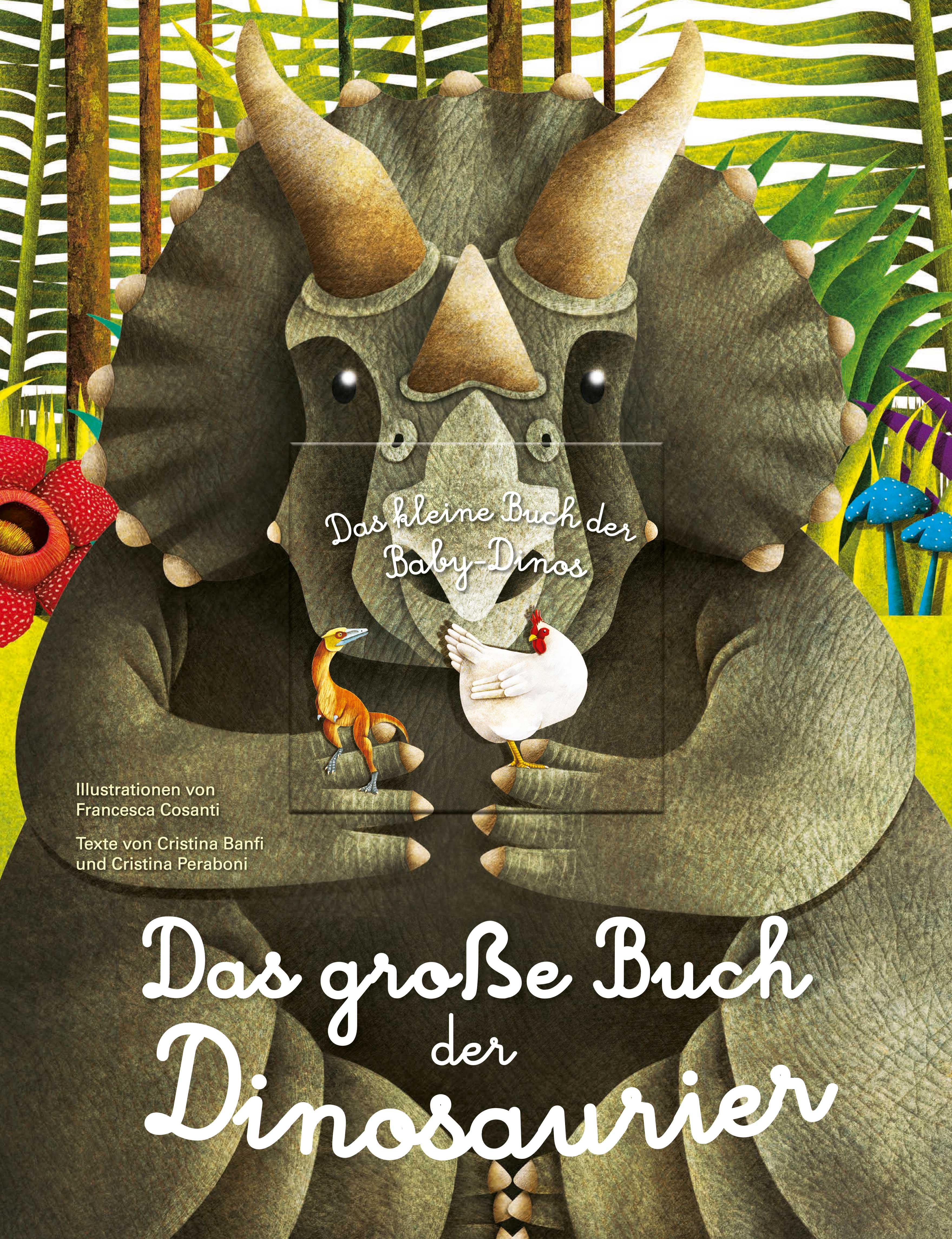 Vorderes Coverbild Das große Buch der Dinosaurier. Das kleine Buch der Baby-Dinos