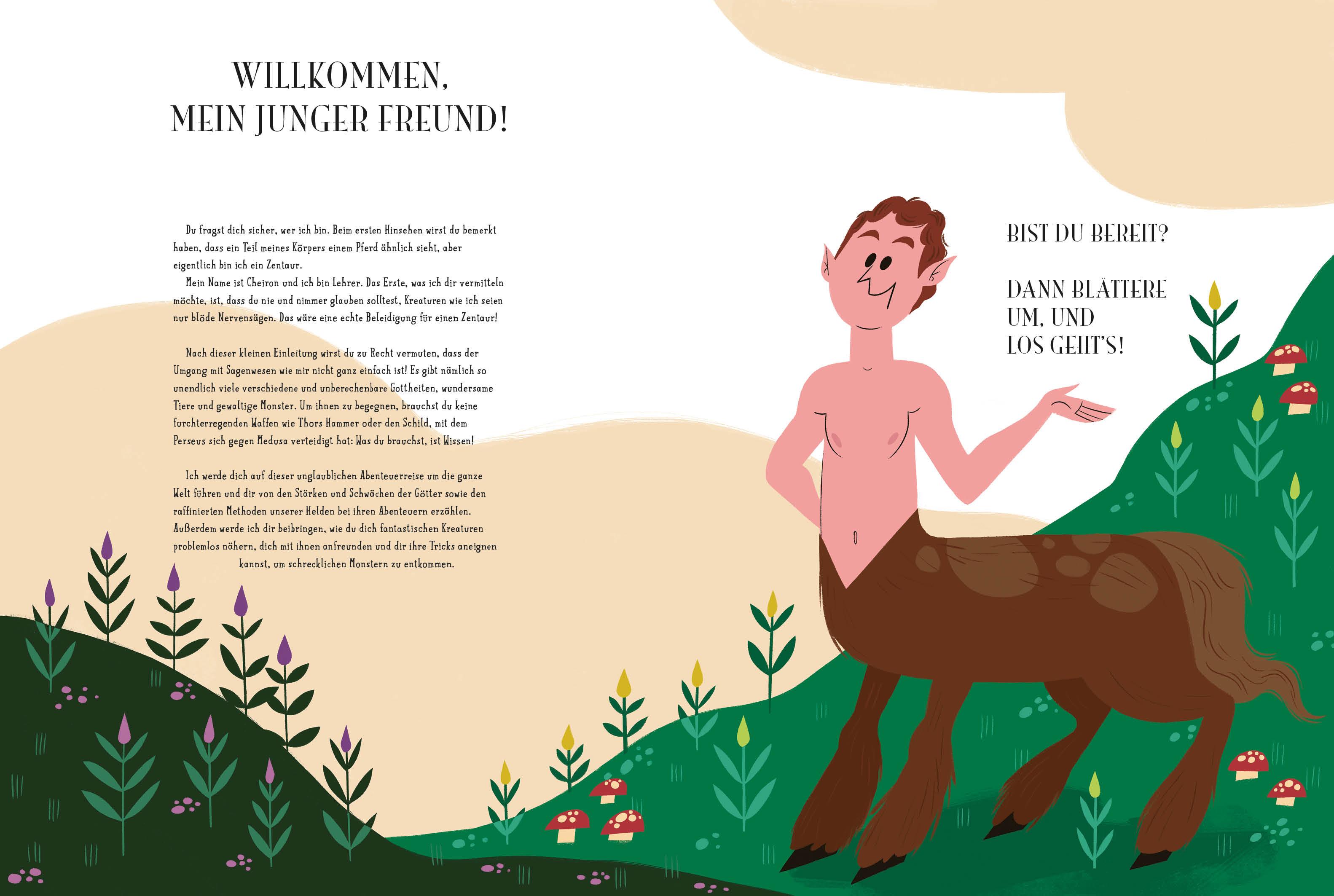 Beispielinhalt (Bild) Das große Buch der Mythologie