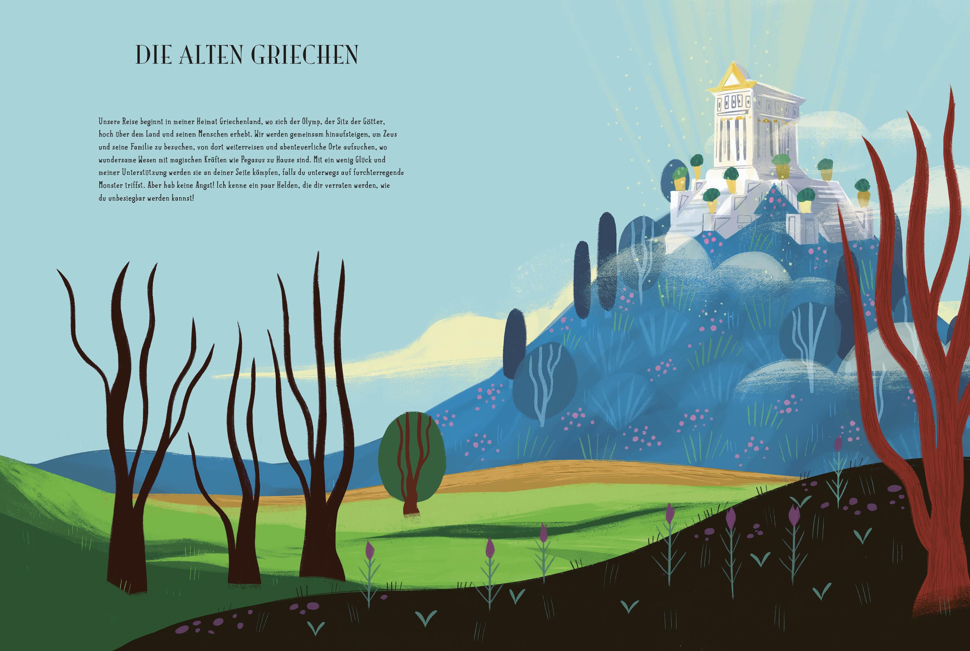 Beispielinhalt (Bild) Das große Buch der Mythologie