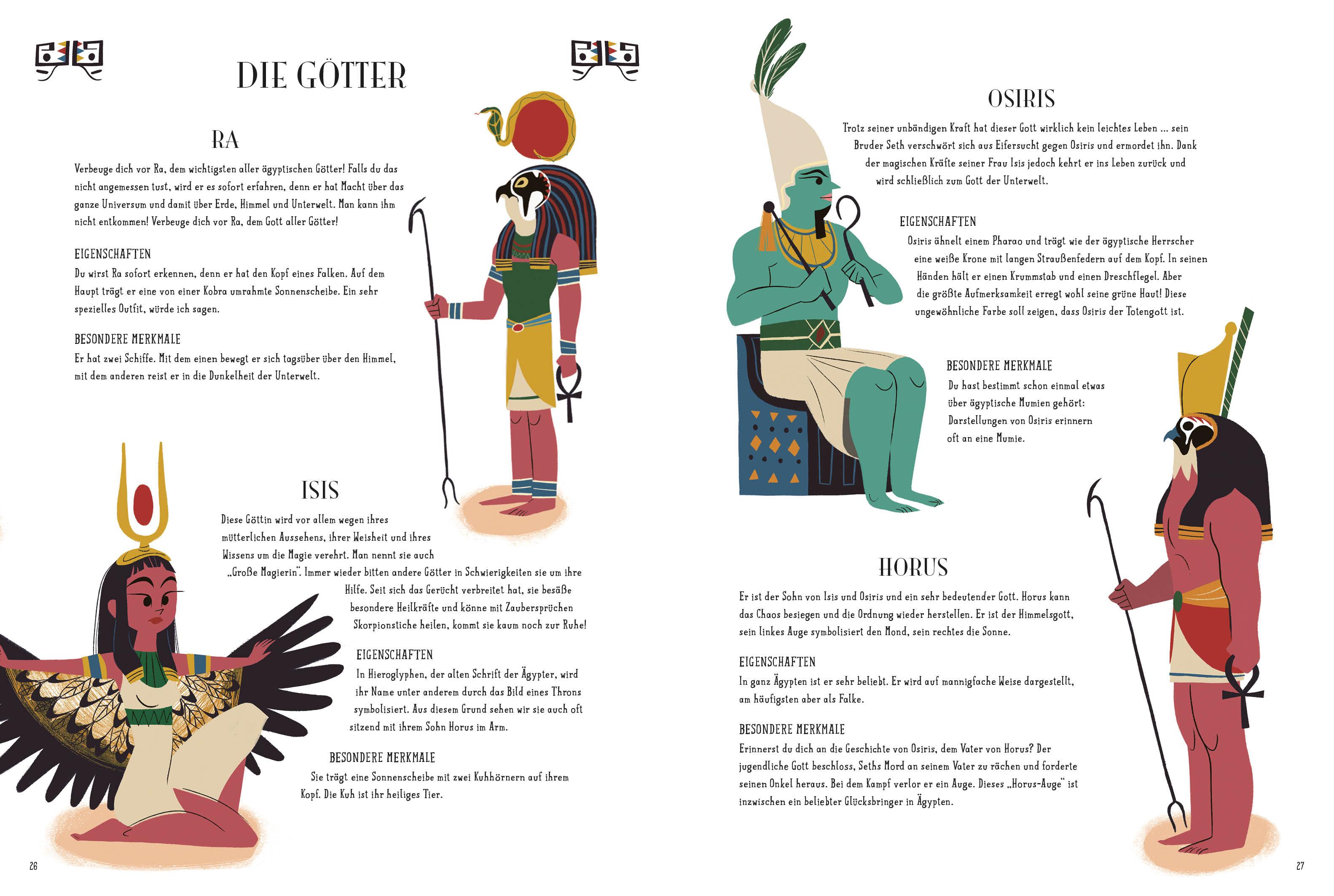 Beispielinhalt (Bild) Das große Buch der Mythologie