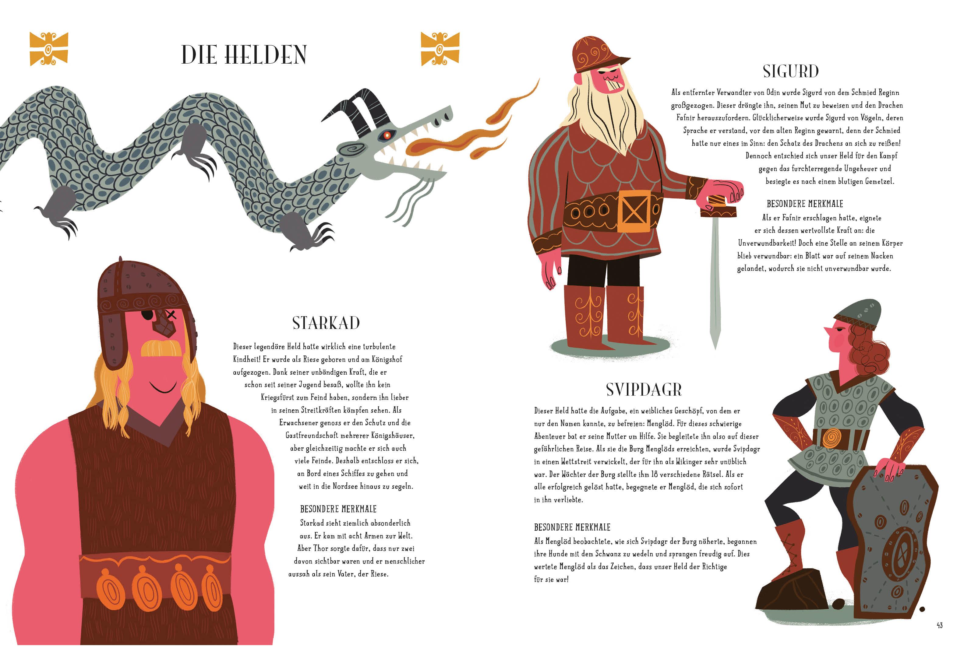 Beispielinhalt (Bild) Das große Buch der Mythologie