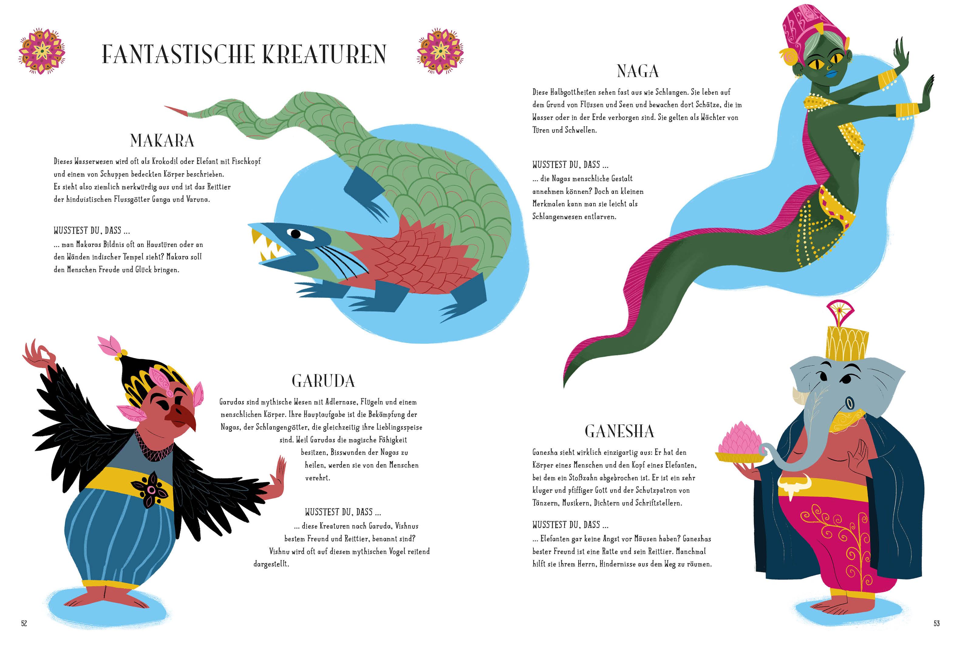 Beispielinhalt (Bild) Das große Buch der Mythologie