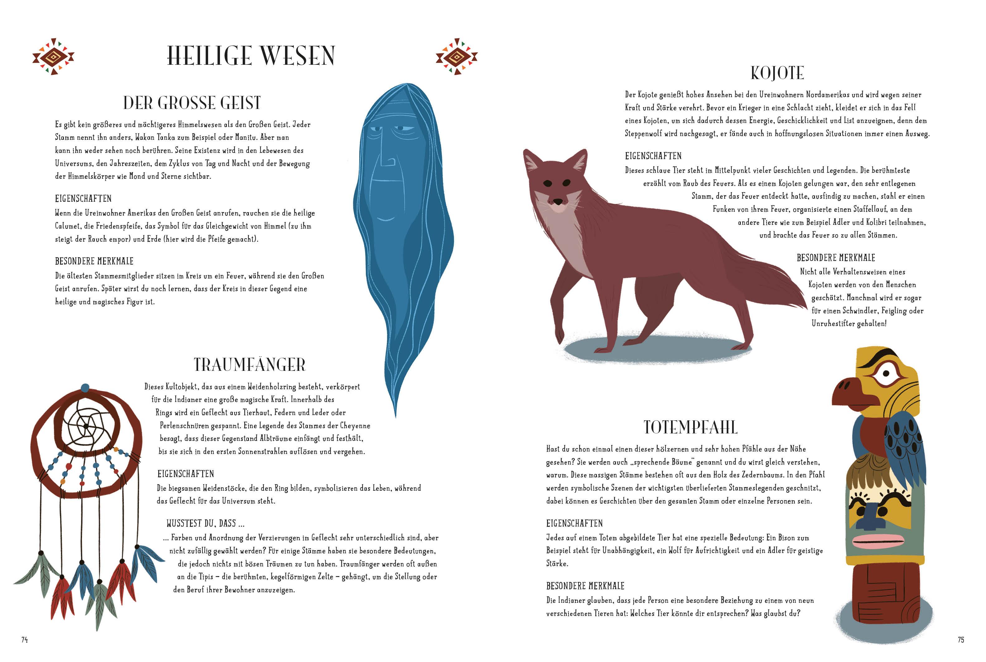 Beispielinhalt (Bild) Das große Buch der Mythologie