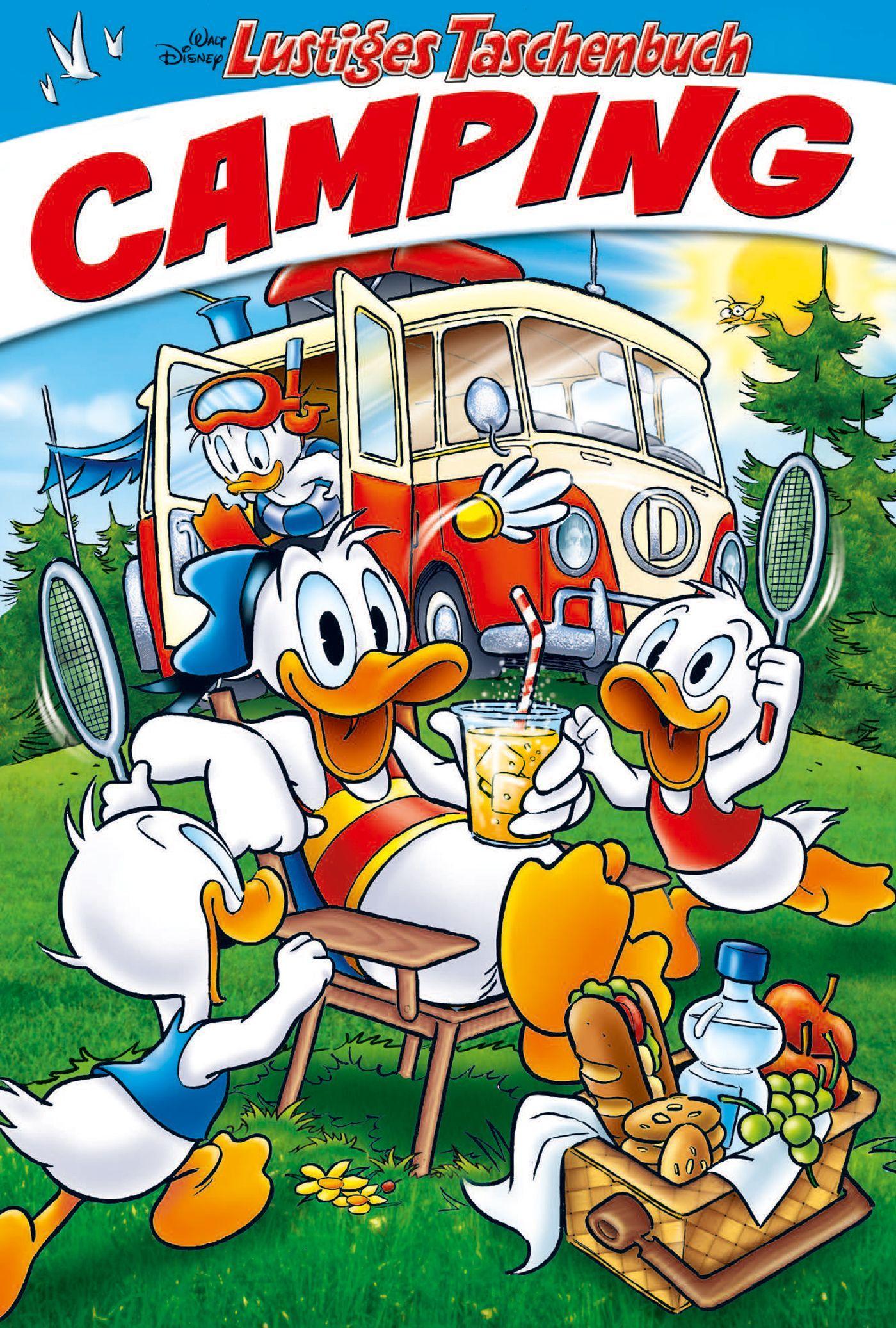 Vorderes Coverbild Lustiges Taschenbuch Camping 01