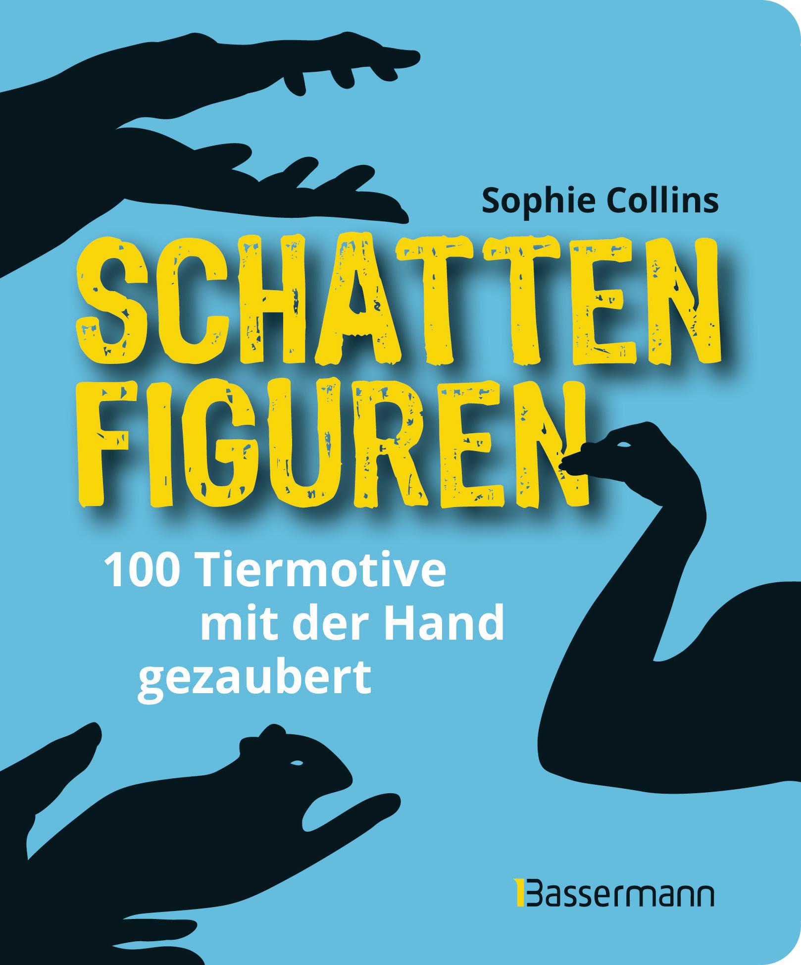 Vorderes Coverbild Schattenfiguren - 100 Tiermotive mit der Hand gezaubert. Plus viele menschliche und gegenständliche Figuren für ganz großes Hand-Kino