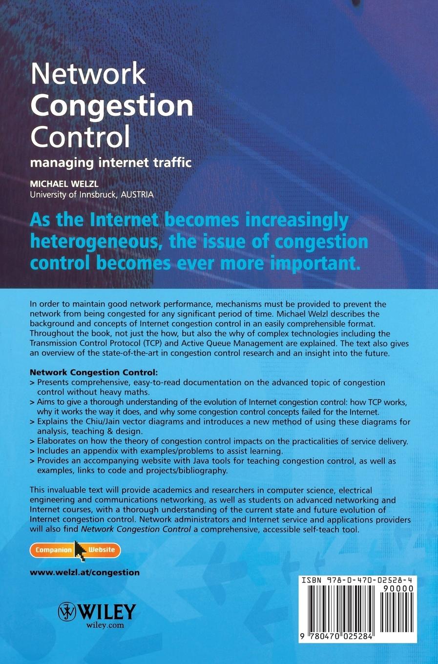 Rückseitencover Network Congestion Control