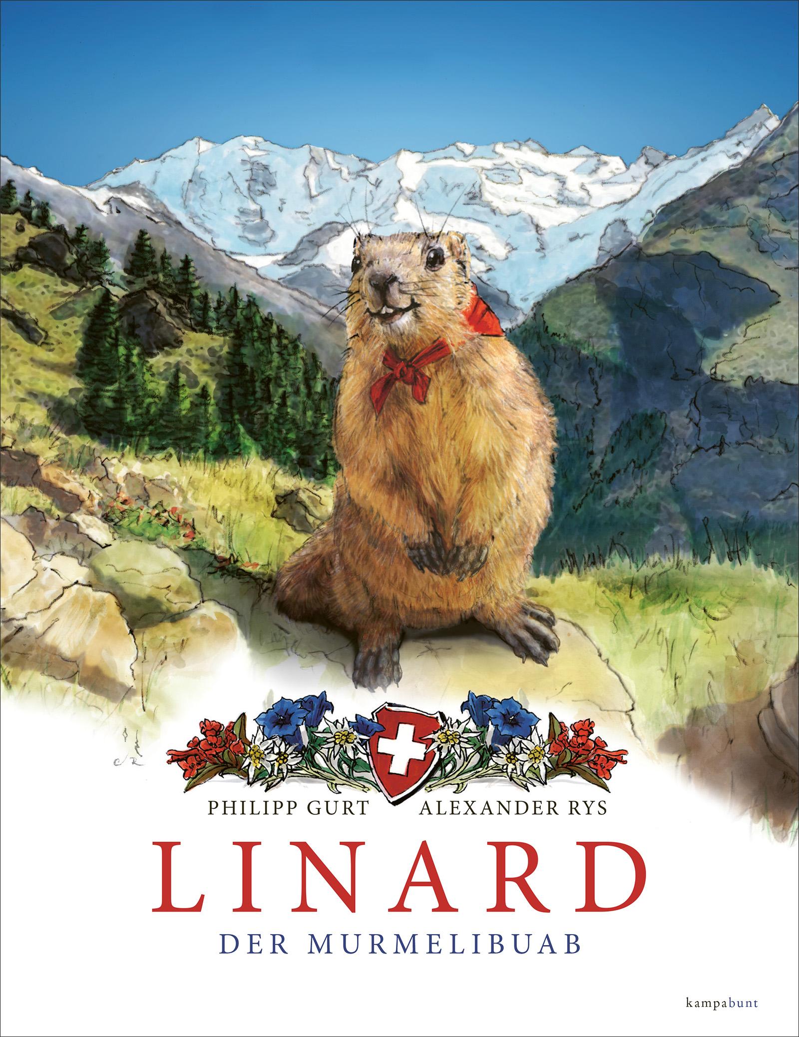 Vorderes Coverbild Linard. Der Murmelibuab