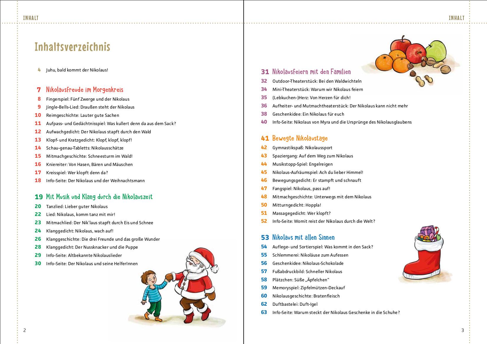 Beispielinhalt (Bild) Komm, wir feiern! Nikolaus