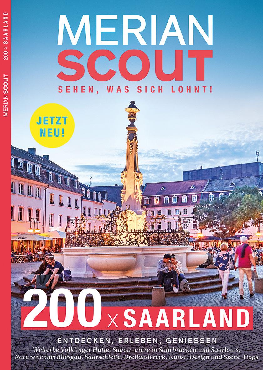 Vorderes Coverbild MERIAN Scout Saarland