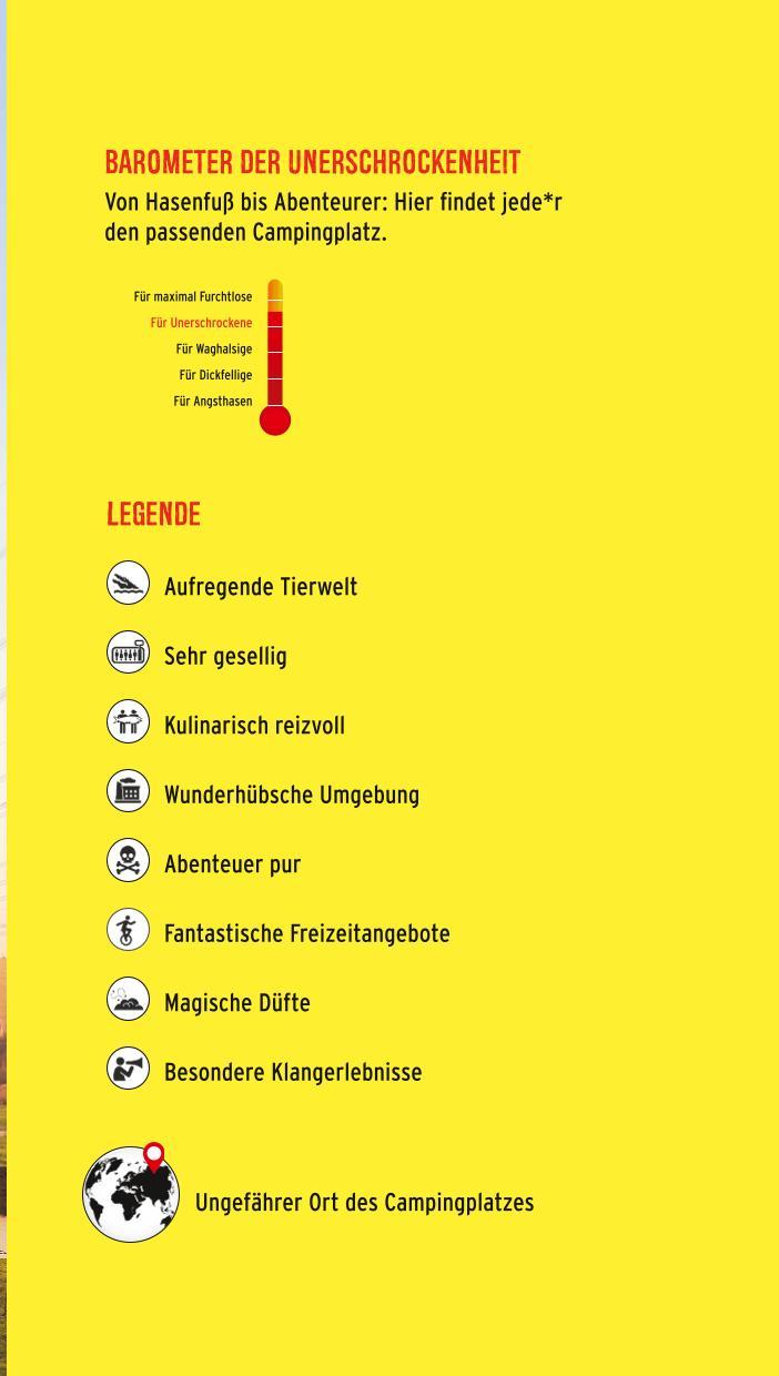Beispielinhalt (Bild) Camping für Unerschrockene