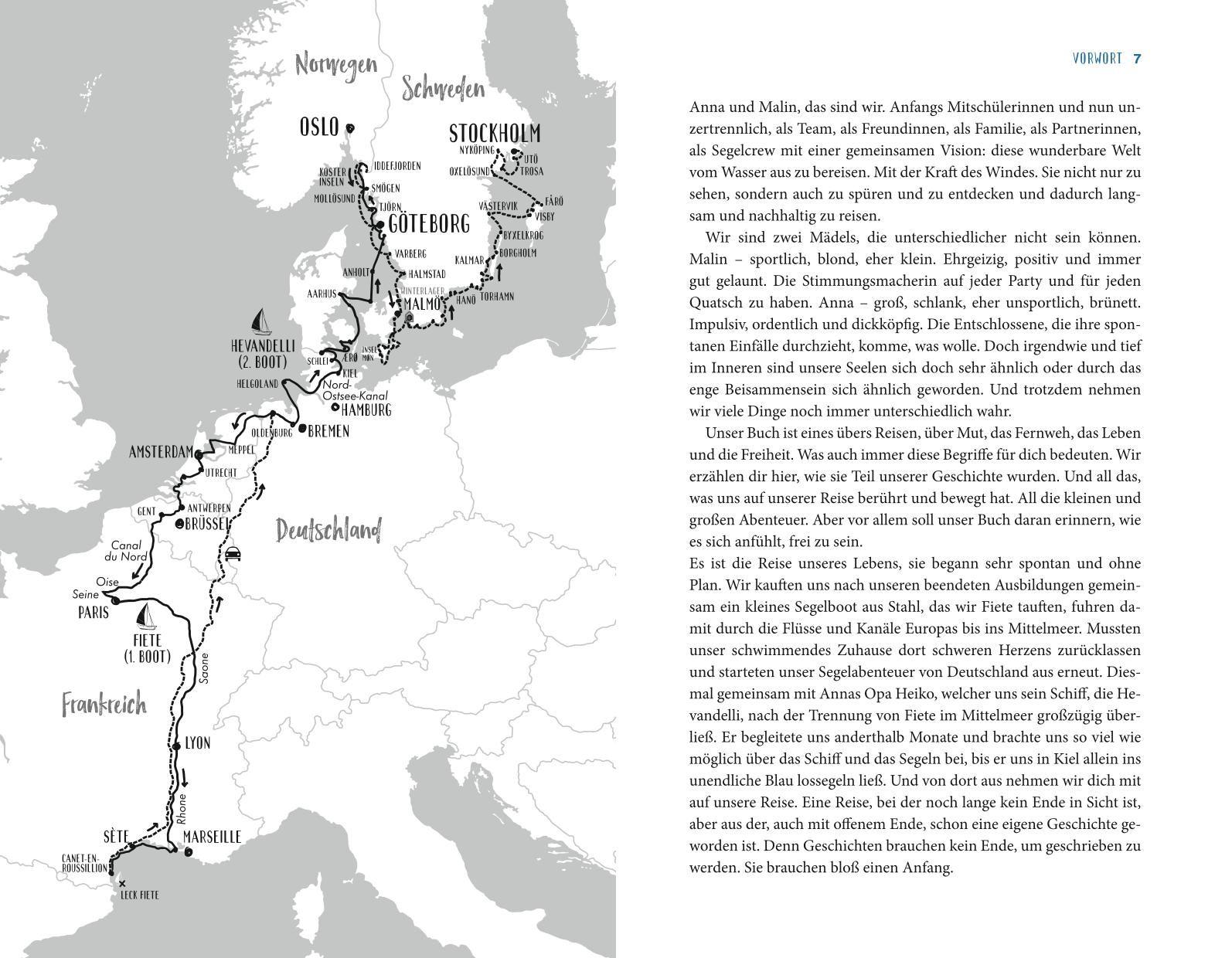 Beispielinhalt (Bild) Zwei Mädels, ein Boot, kein Plan