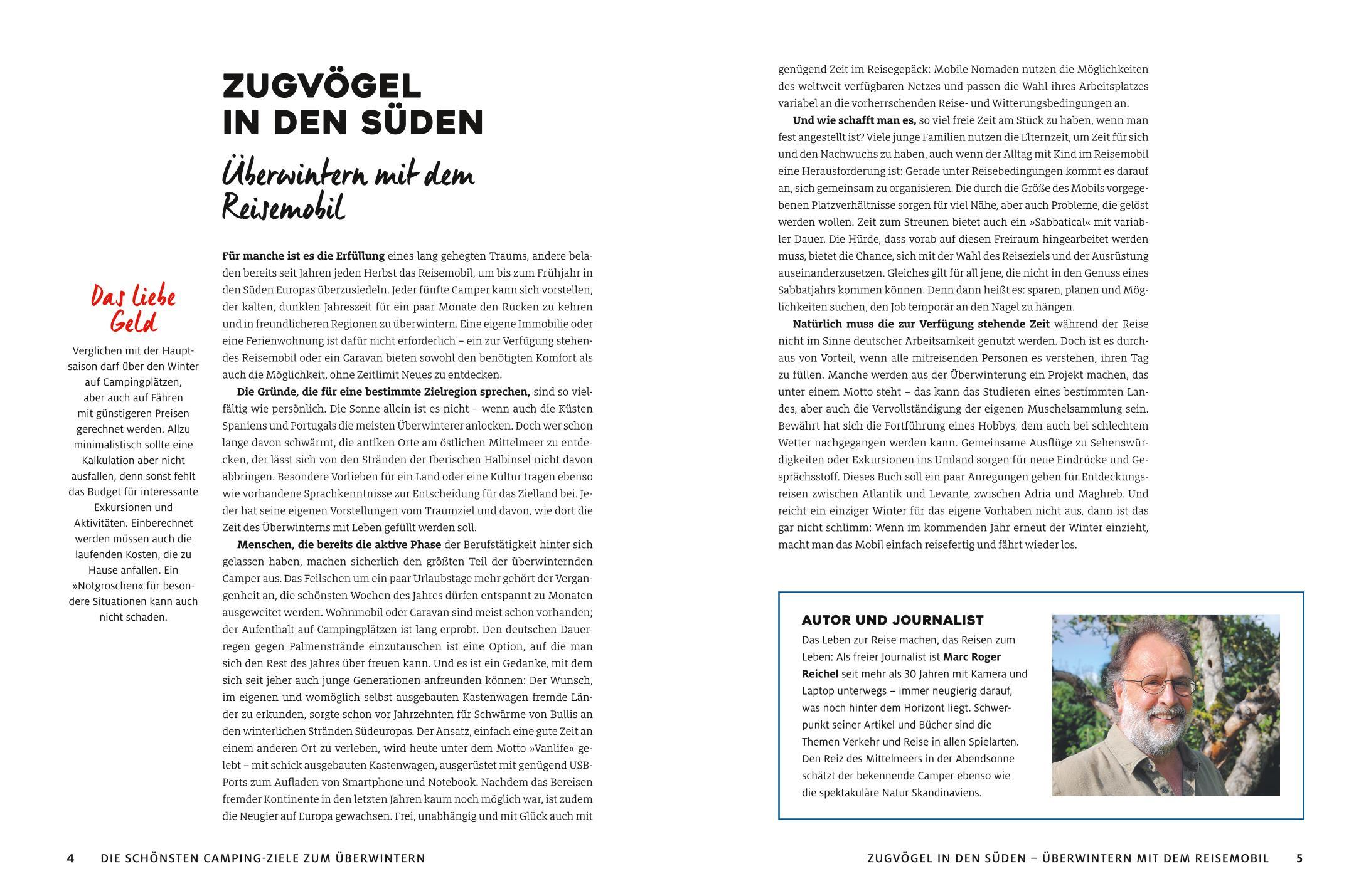 Beispielinhalt (Bild) Yes we camp! Die schönsten Camping-Ziele zum Überwintern