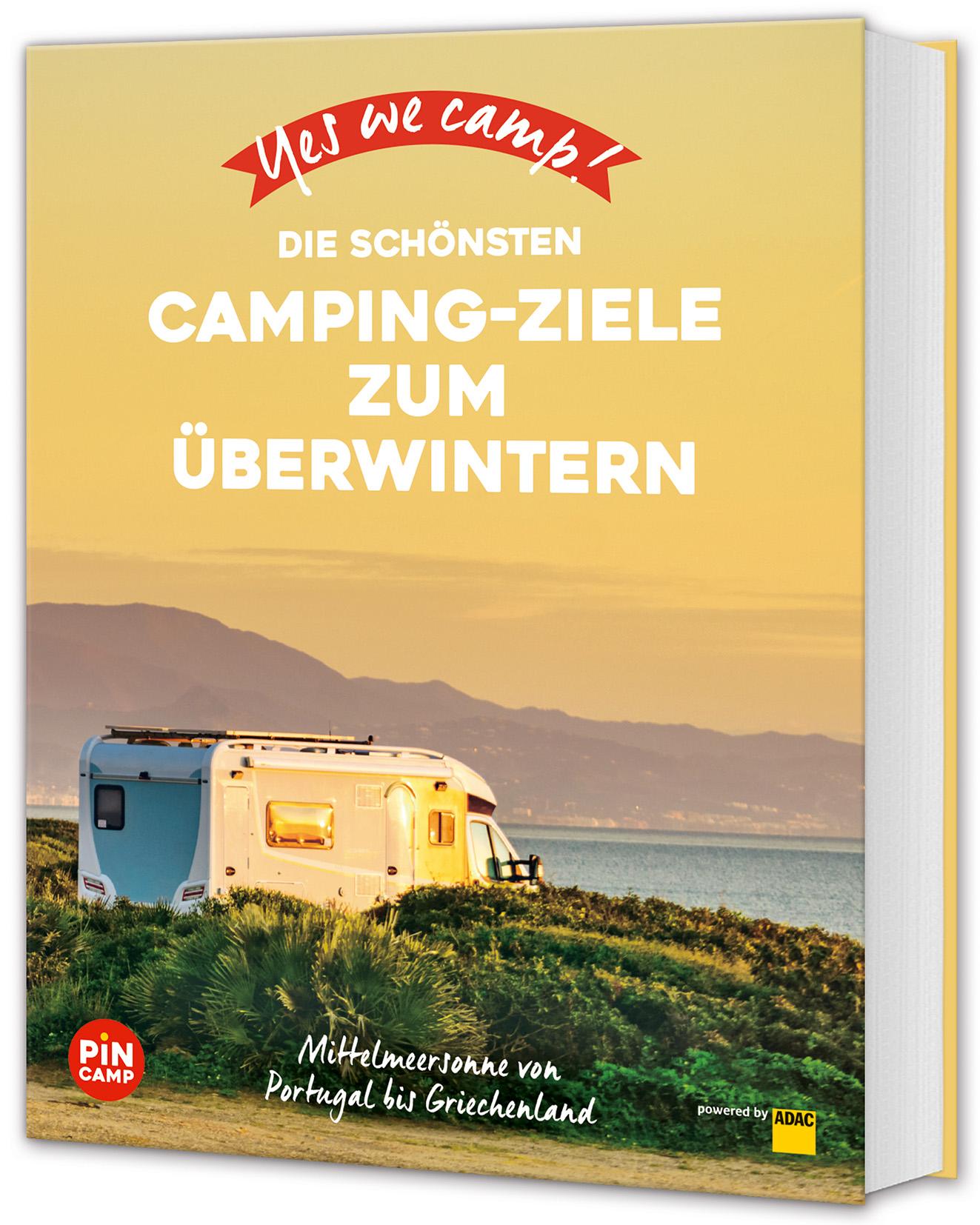 Vorderes Coverbild Yes we camp! Die schönsten Camping-Ziele zum Überwintern