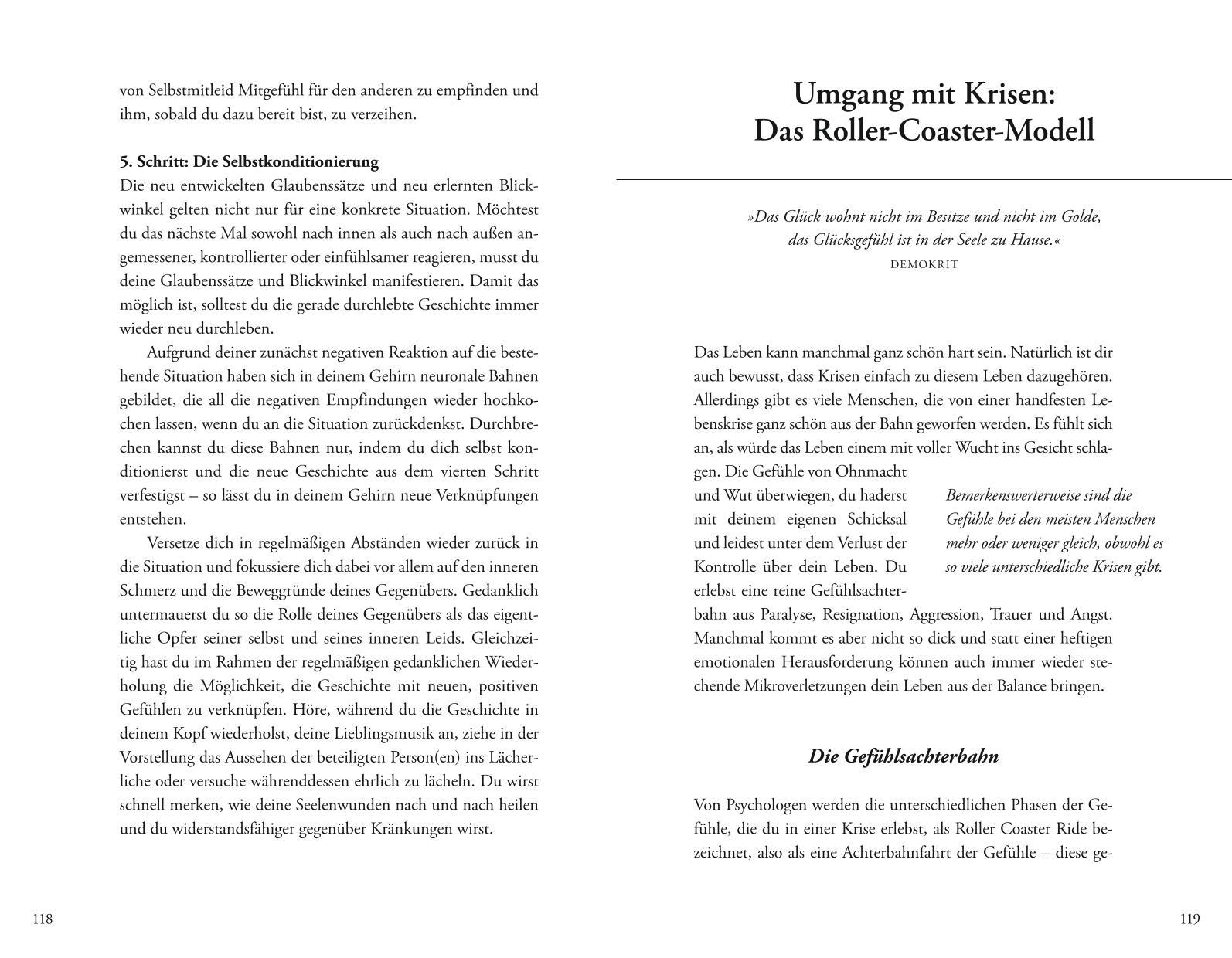 Beispielinhalt (Bild) Auch kleine Stiche machen Seelenwunden