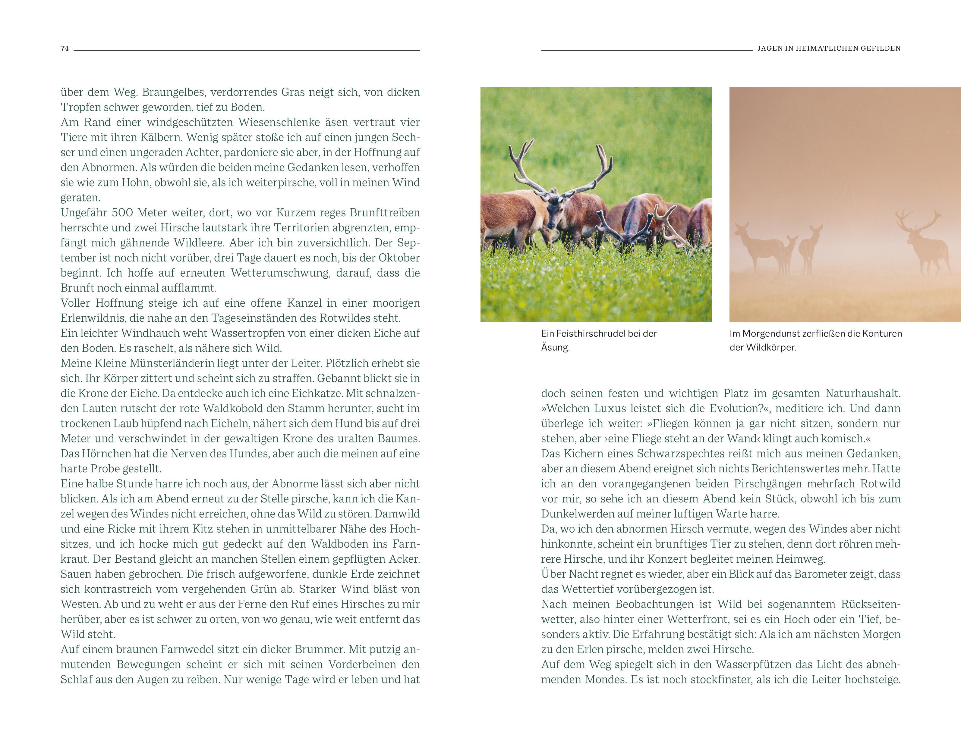 Beispielinhalt (Bild) Ein Leben für die Jagd