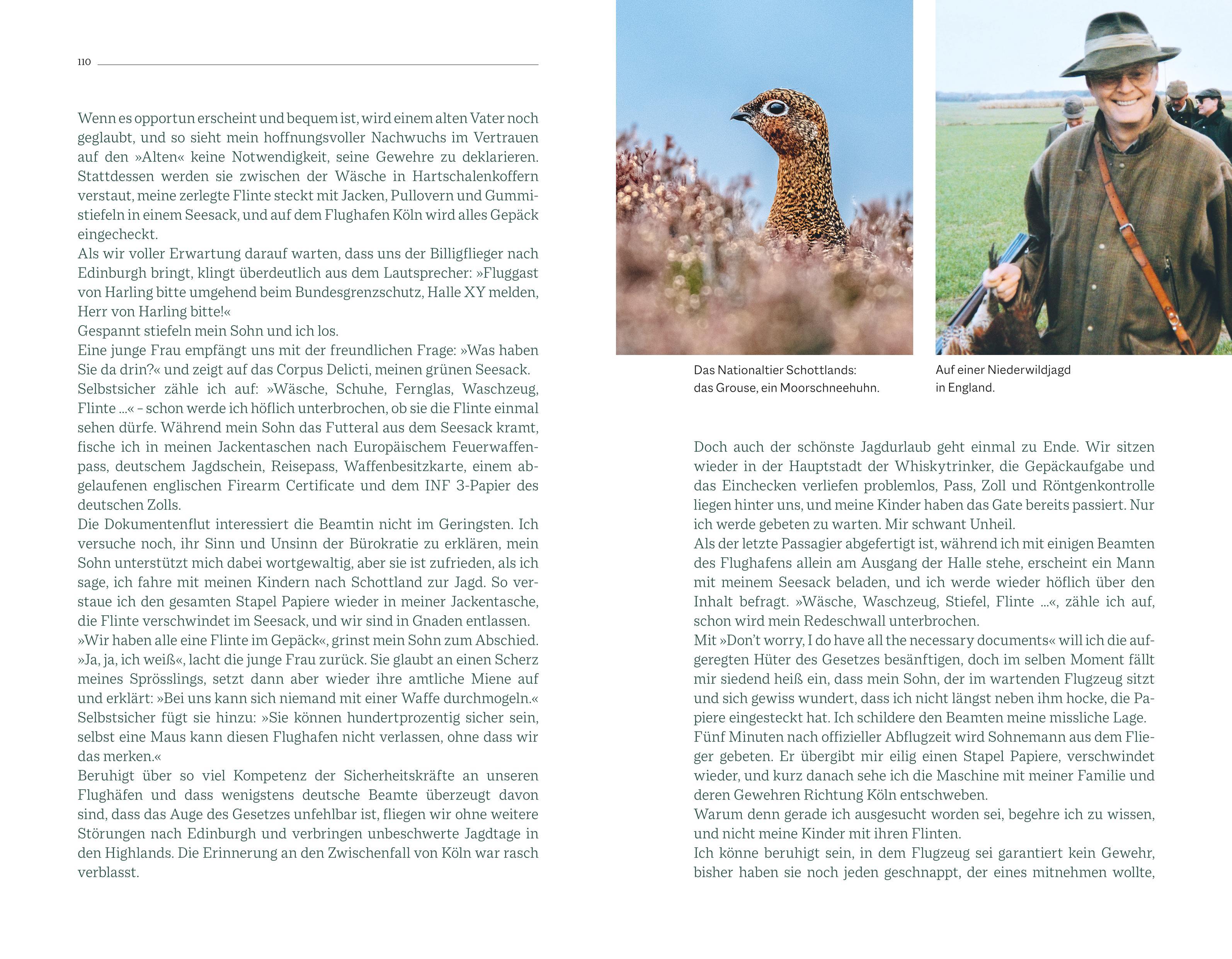 Beispielinhalt (Bild) Ein Leben für die Jagd