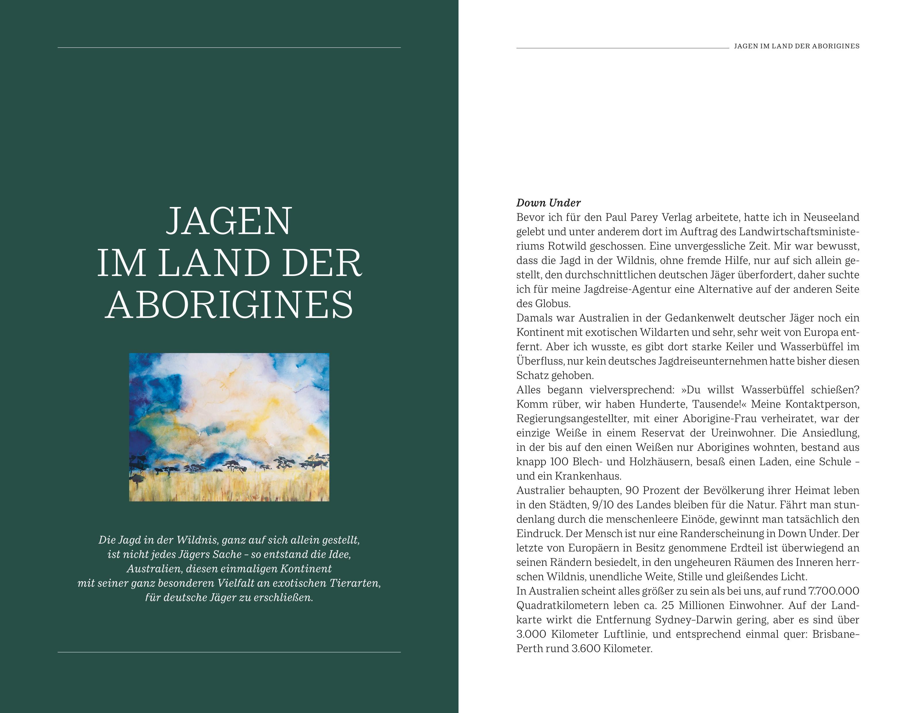 Beispielinhalt (Bild) Ein Leben für die Jagd