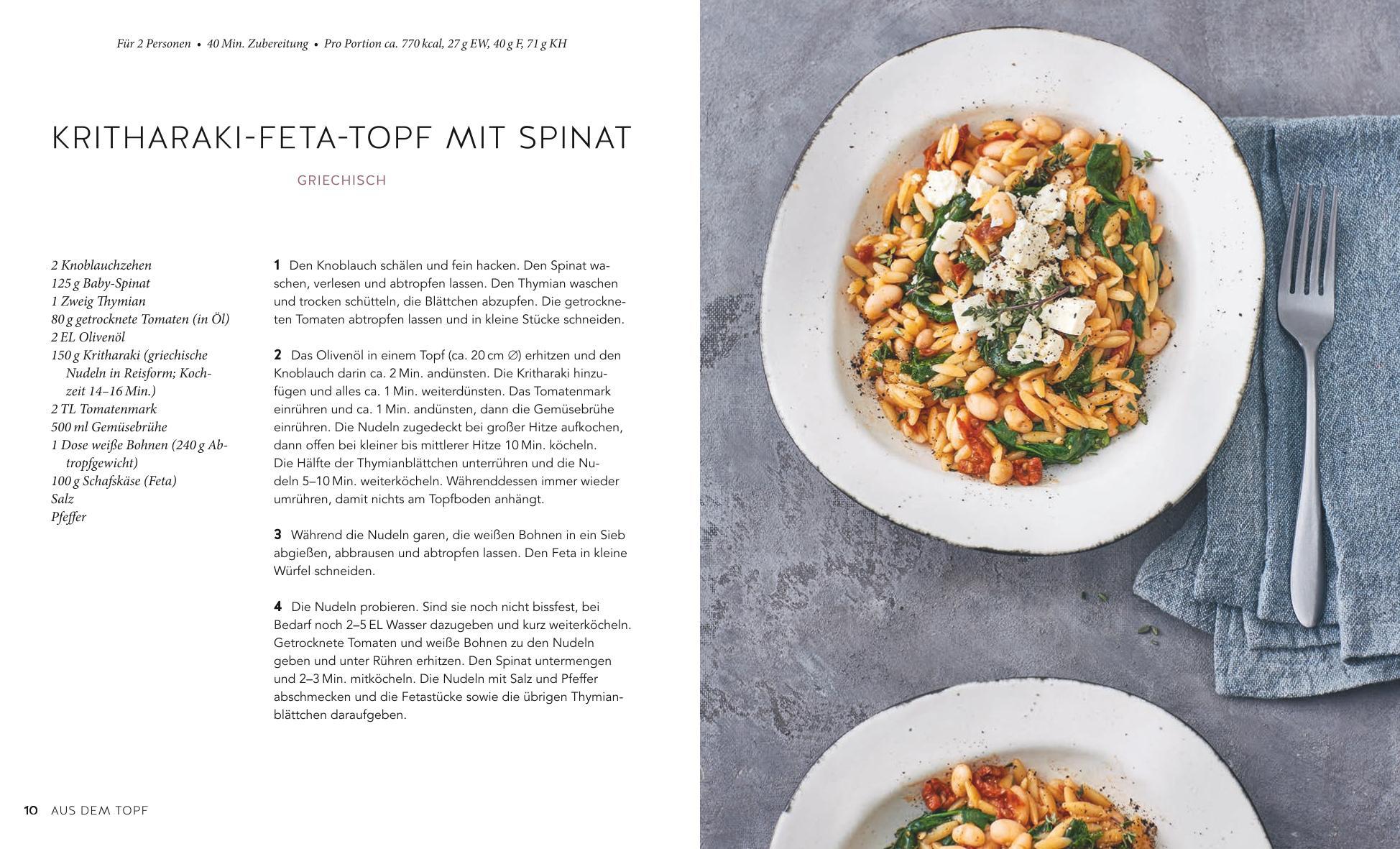 Beispielinhalt (Bild) One Pot Veggie