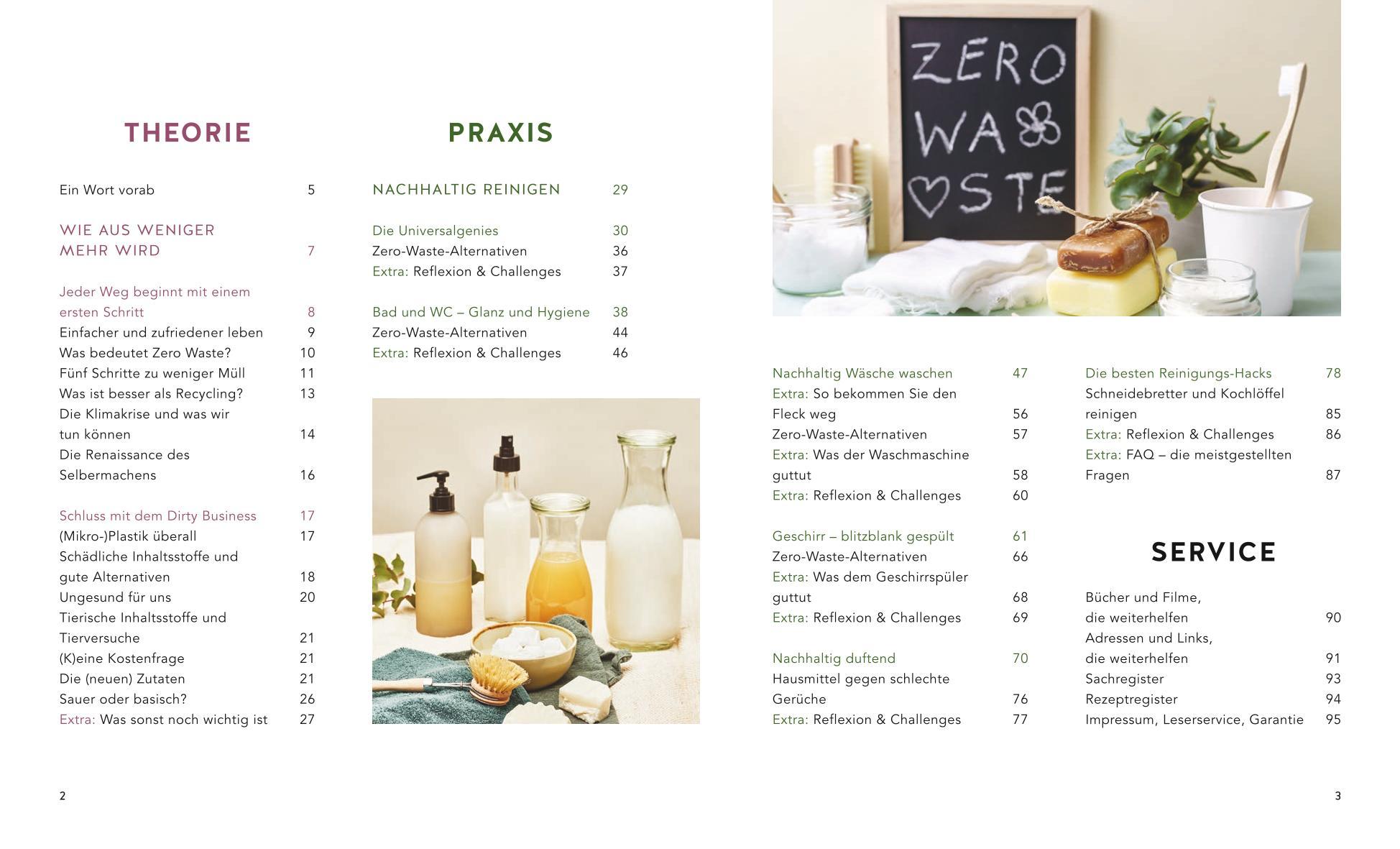 Beispielinhalt (Bild) Waschmittel, Allzweckreiniger und Co. einfach selbstgemacht