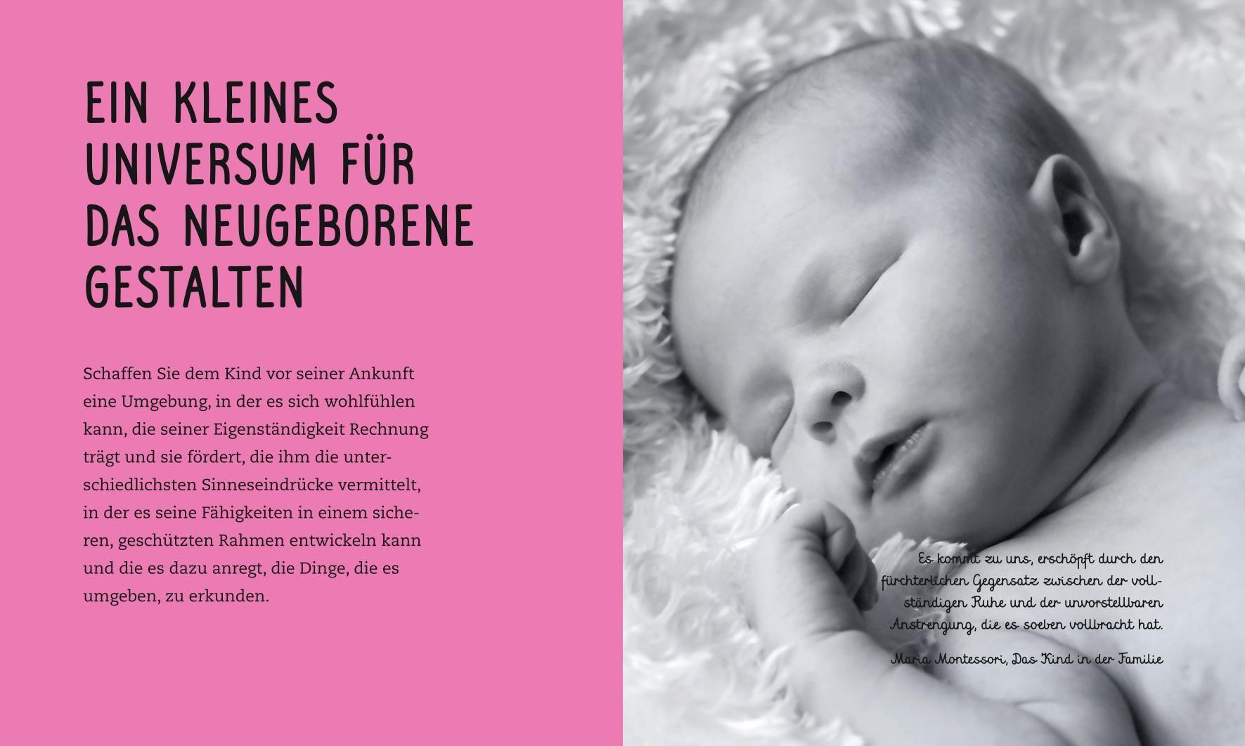Beispielinhalt (Bild) 60 Montessori-Ideen für mein Baby