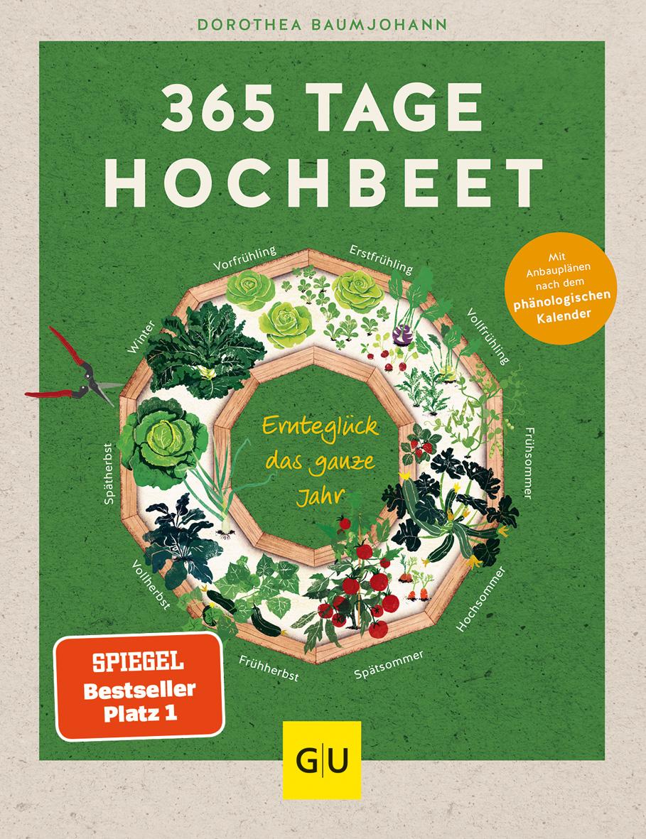 Vorderes Coverbild 365 Tage Hochbeet