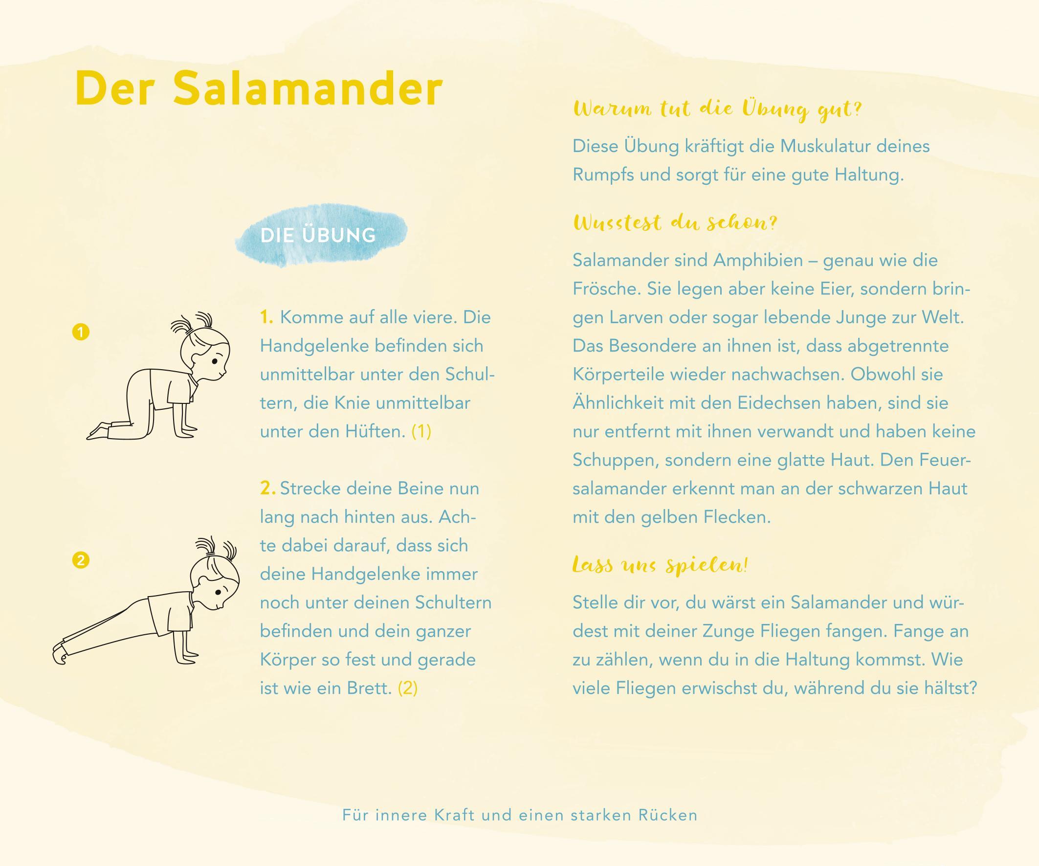 Beispielinhalt (Bild) Kinderyoga - Die Mitmach-Box