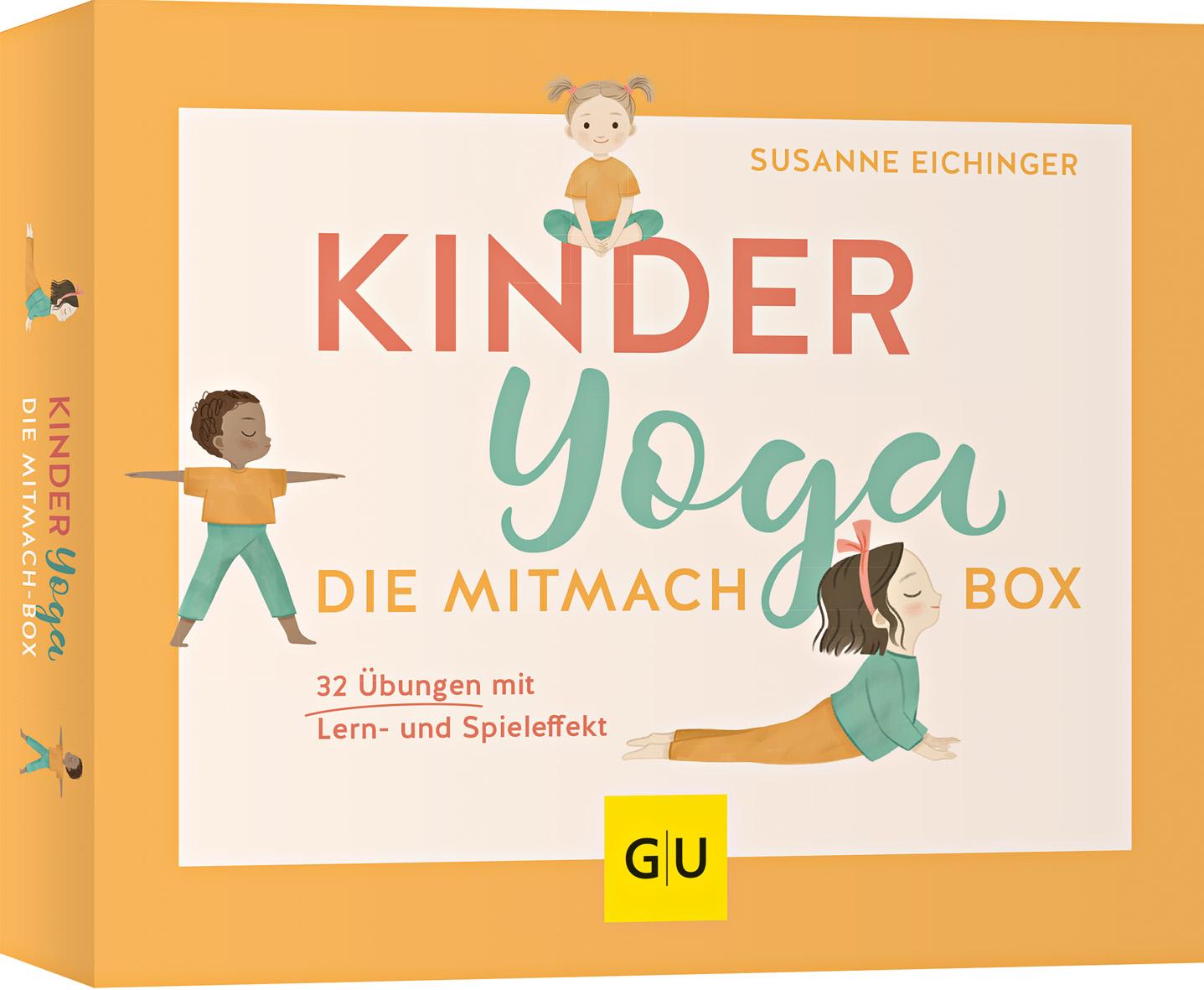 Vorderes Coverbild Kinderyoga - Die Mitmach-Box