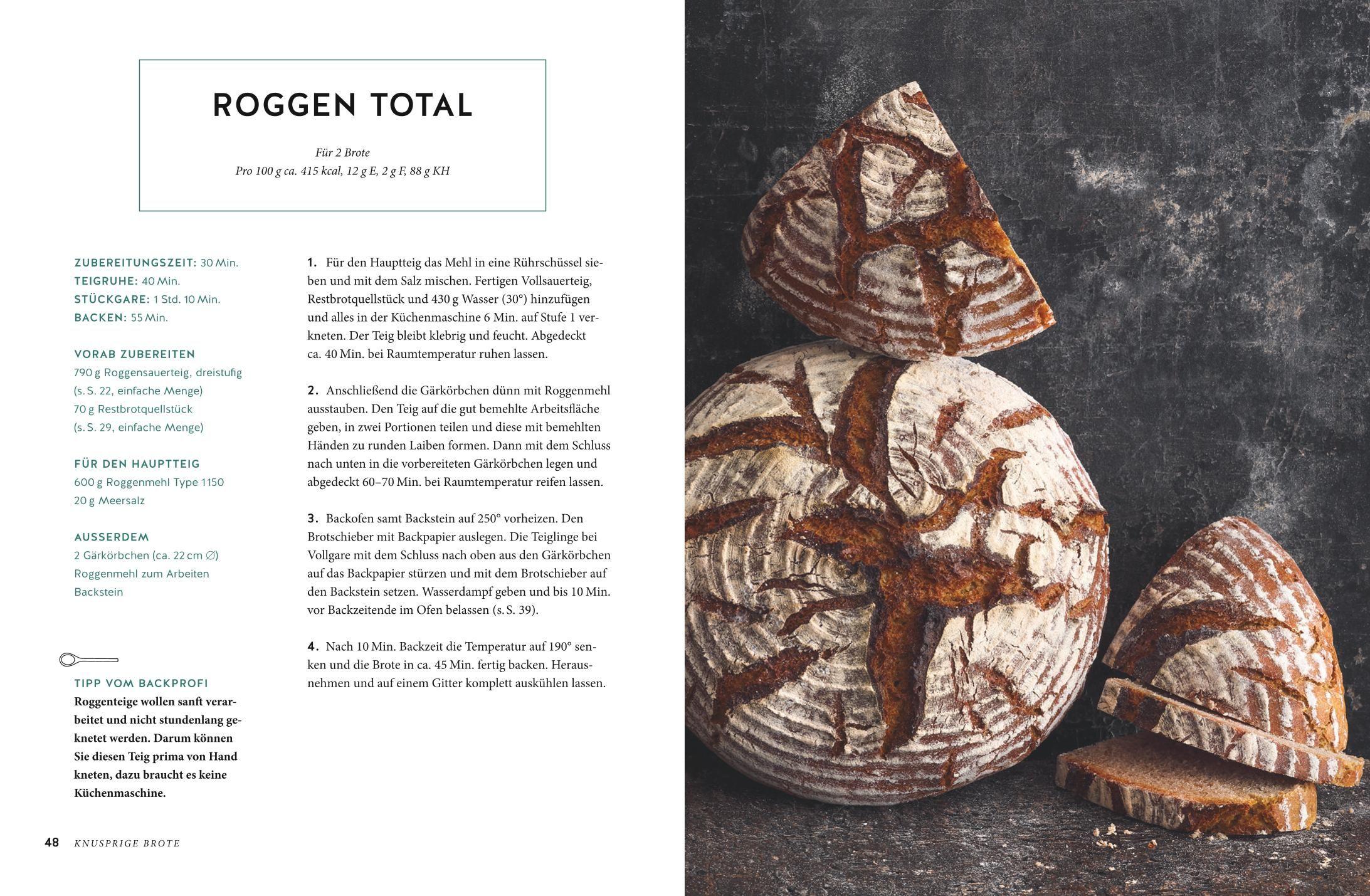 Beispielinhalt (Bild) So einfach geht Sauerteig