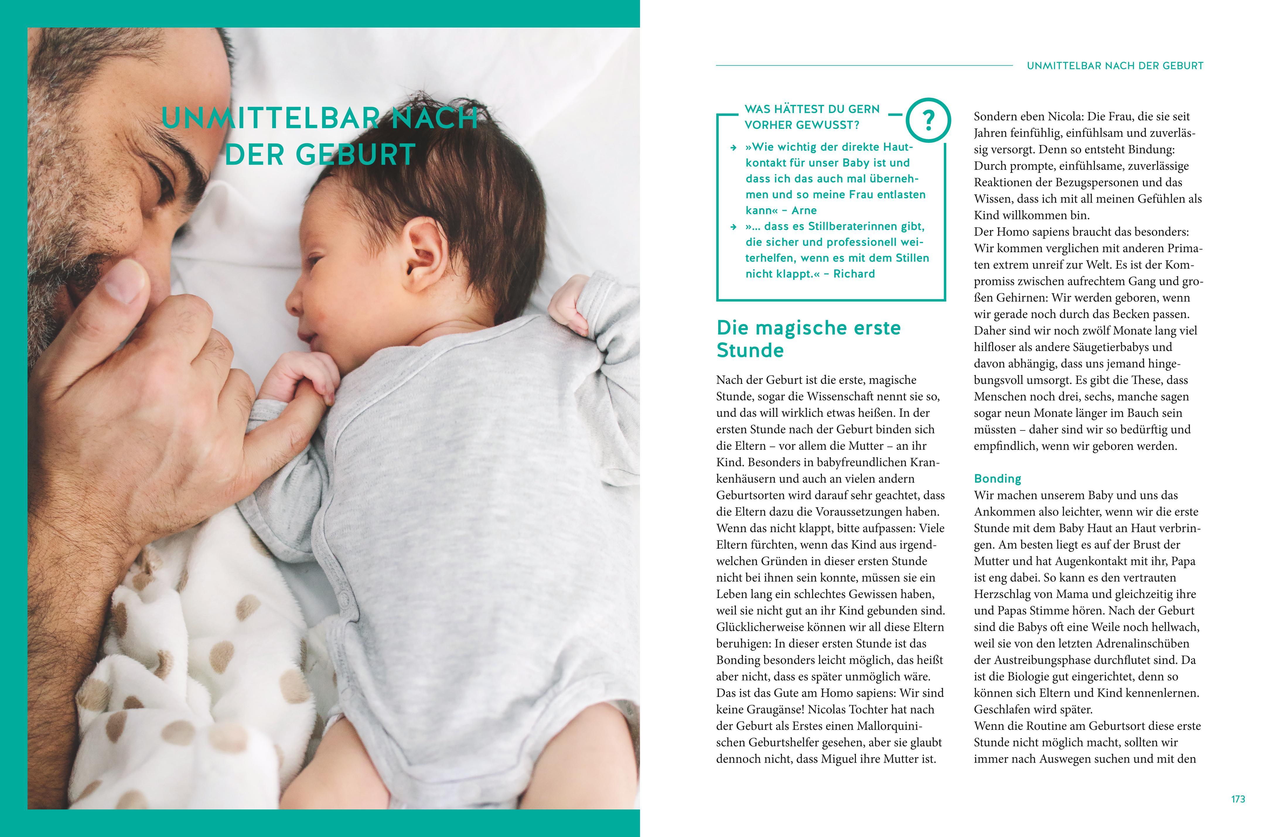 Beispielinhalt (Bild) Vater werden
