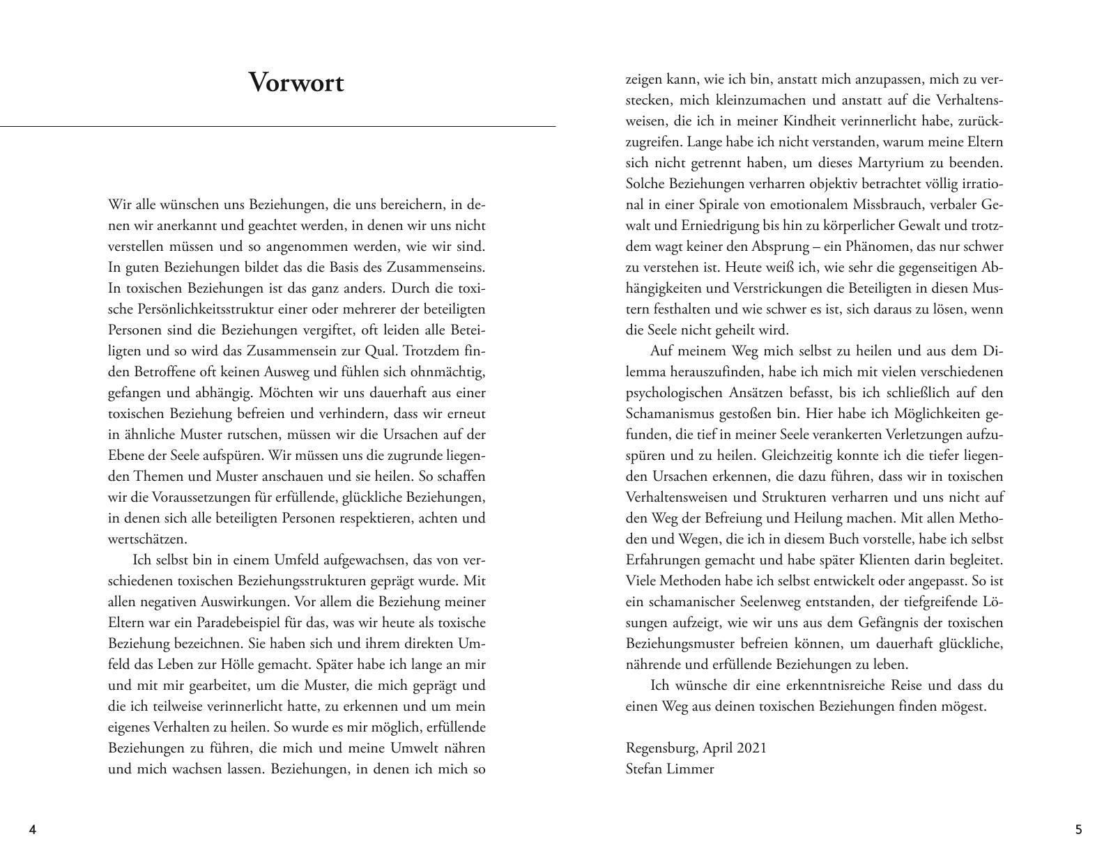 Beispielinhalt (Bild) Toxische Beziehungen schamanisch heilen