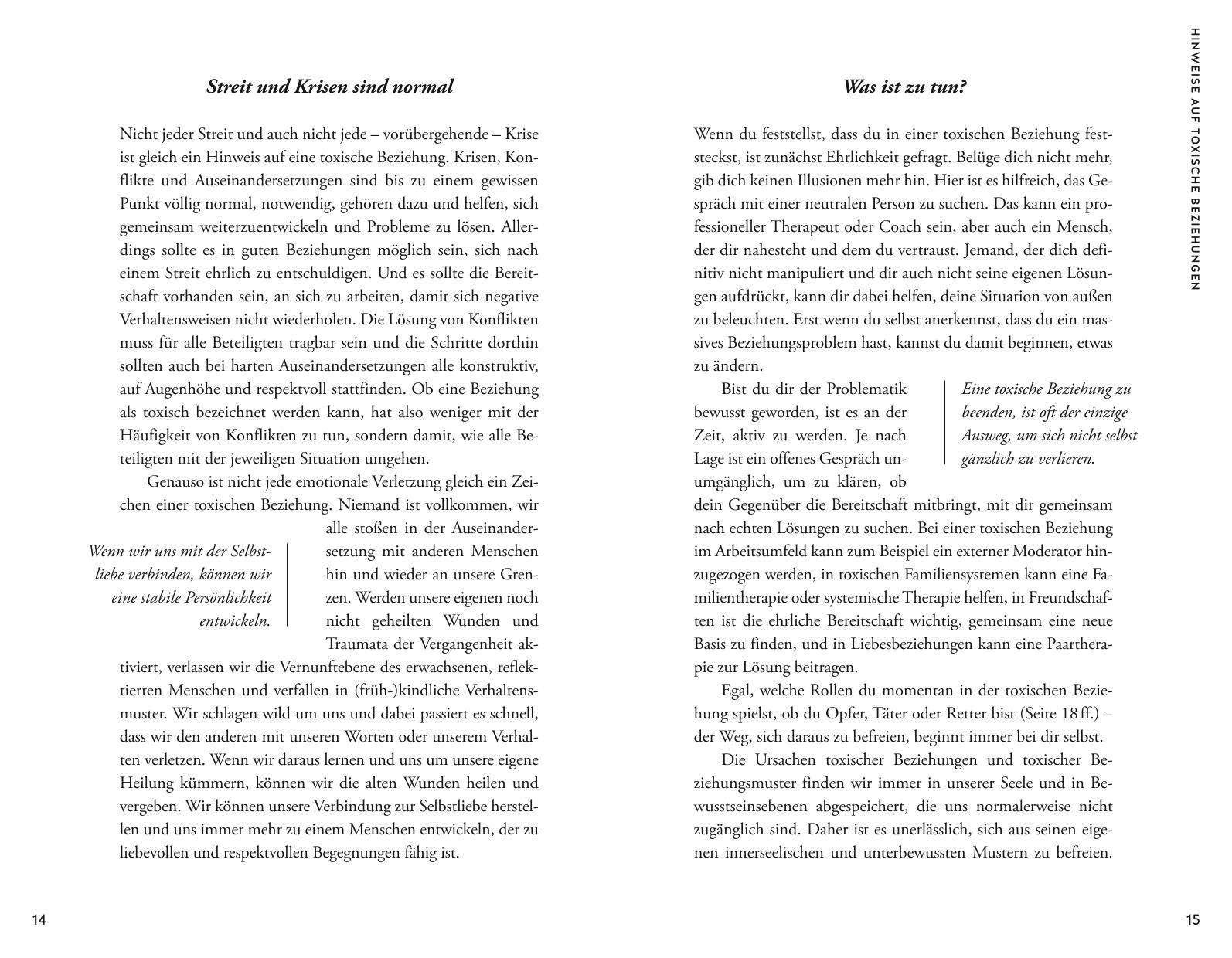 Beispielinhalt (Bild) Toxische Beziehungen schamanisch heilen