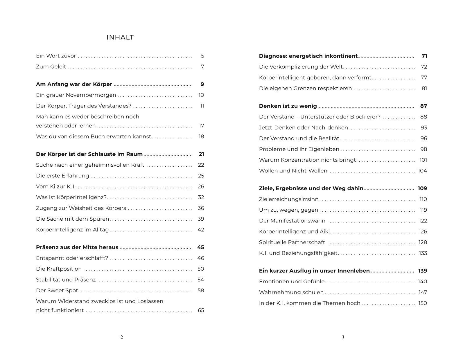 Beispielinhalt (Bild) Entdecke deine KörperIntelligenz!