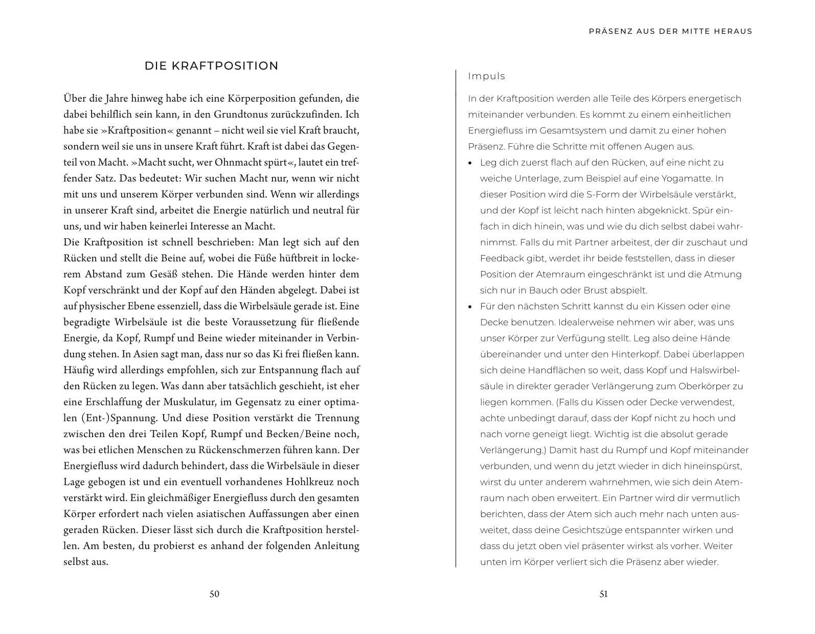 Beispielinhalt (Bild) Entdecke deine KörperIntelligenz!