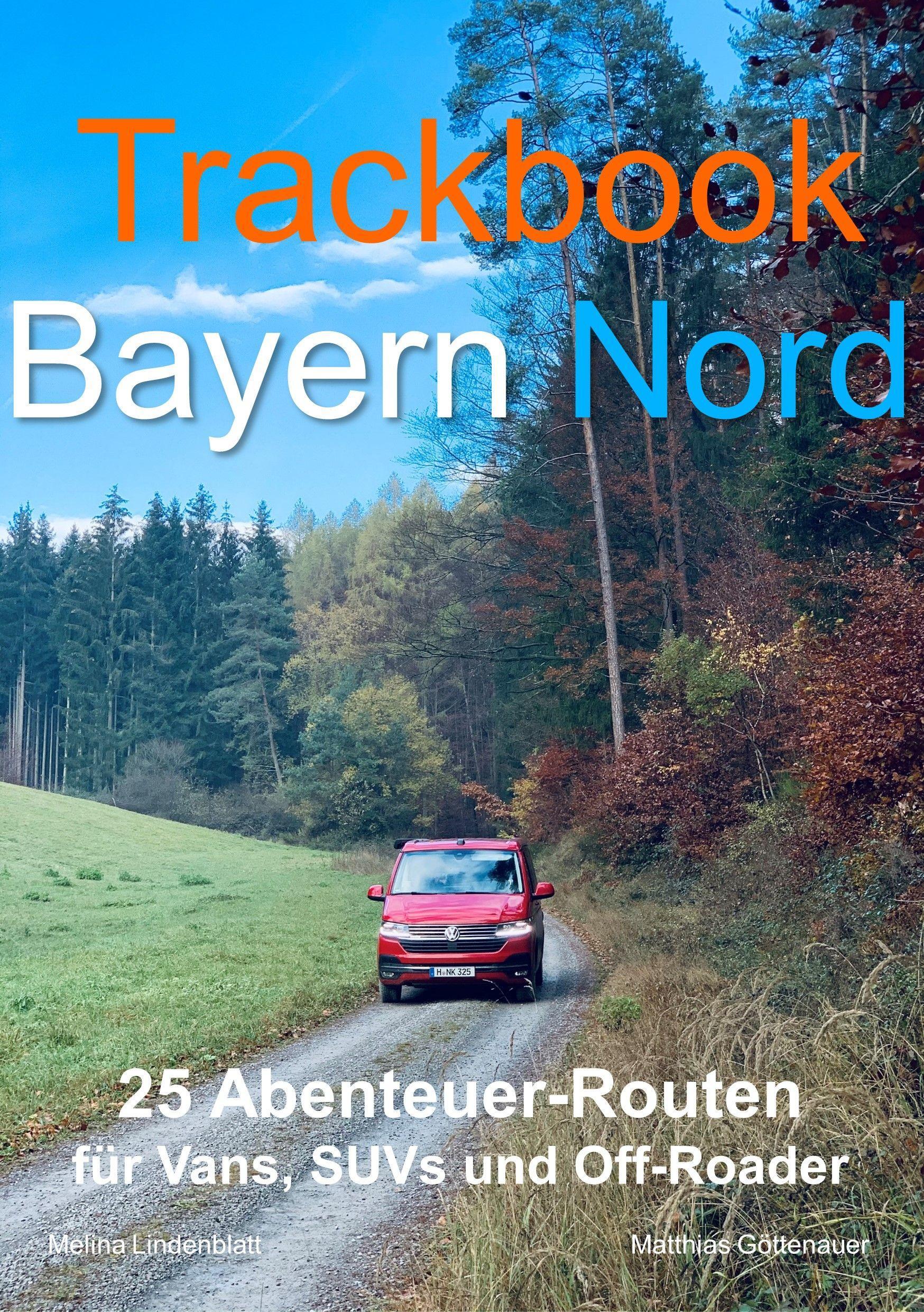Vorderes Coverbild Trackbook Bayern Nord