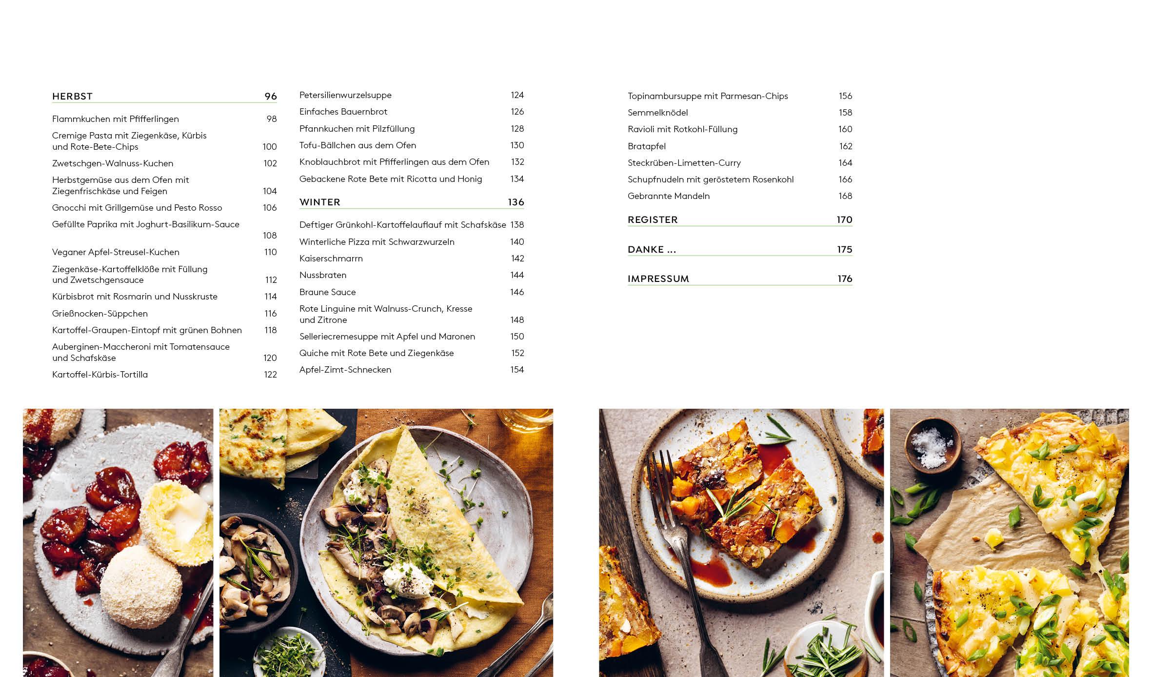 Beispielinhalt (Bild) Koch's einfach - Vegetarisch