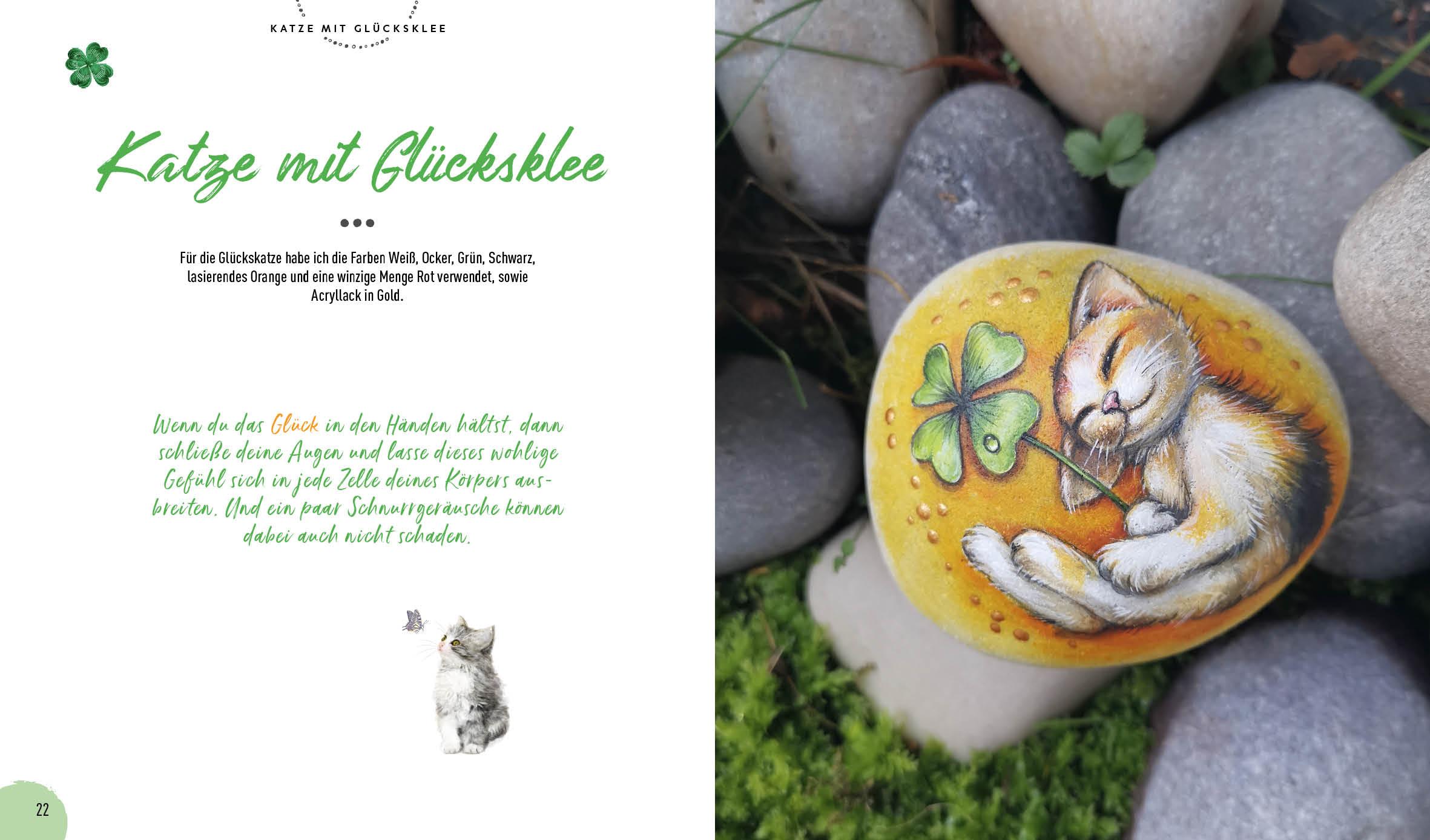 Beispielinhalt (Bild) Glückssteine malen