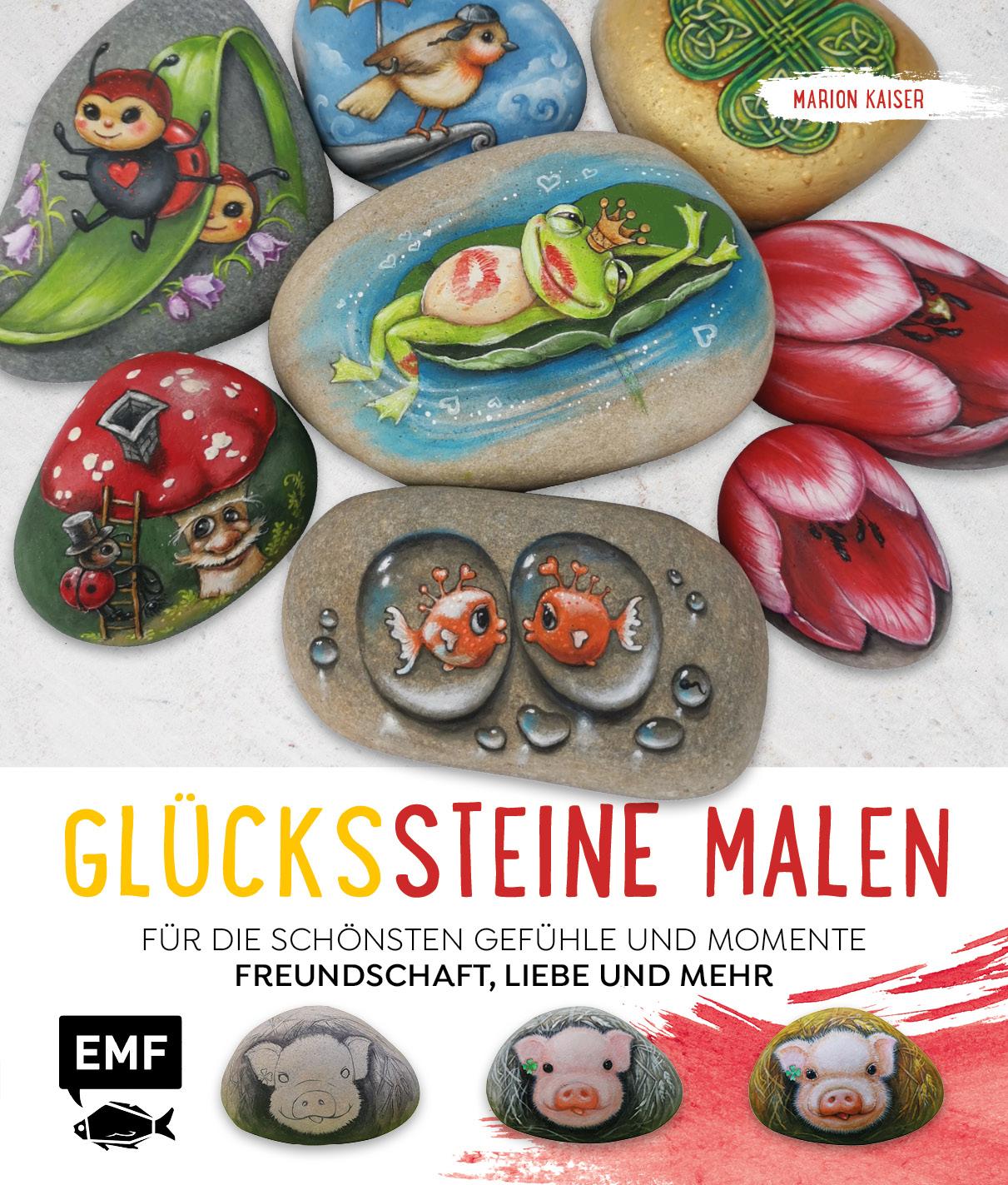 Vorderes Coverbild Glückssteine malen
